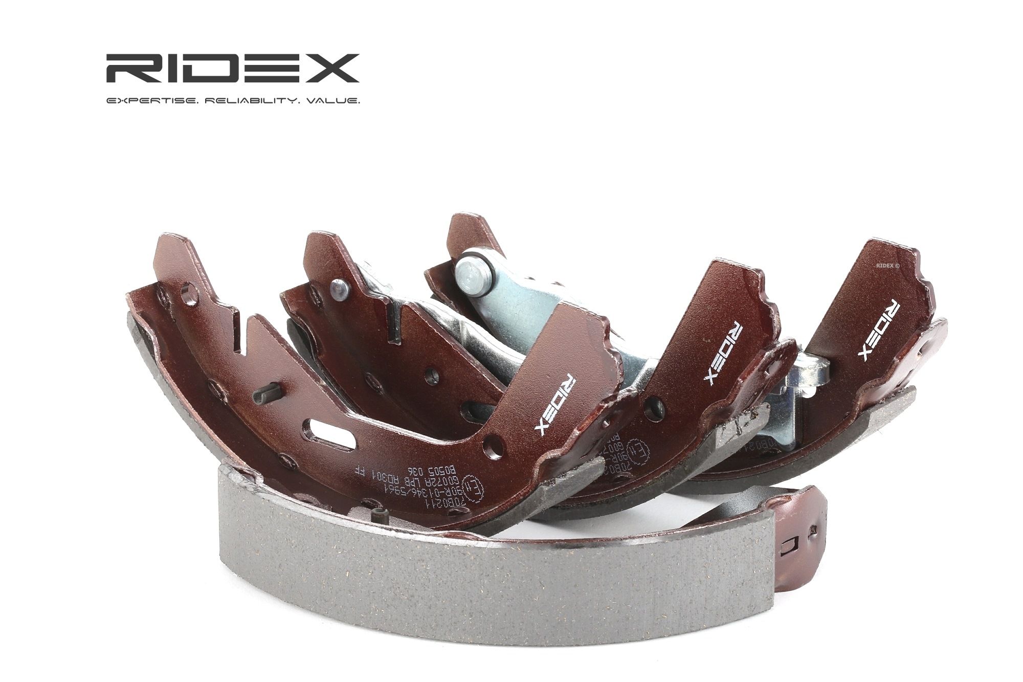 RIDEX Jarrukengät OPEL,SUZUKI,SUBARU 70B0211 94564513,4706738,4706836 Jarrukenkäsarja 9214425,9214843,5320084E01,5320084E00,5320084E00000,5320086G00