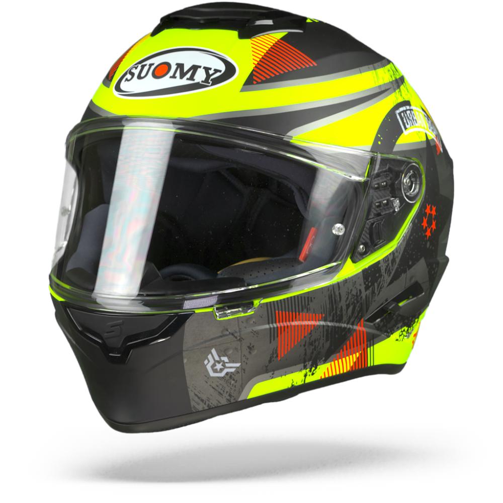 Suomy Stellar Wrench Matt Yellow Fluo Grey 2XL