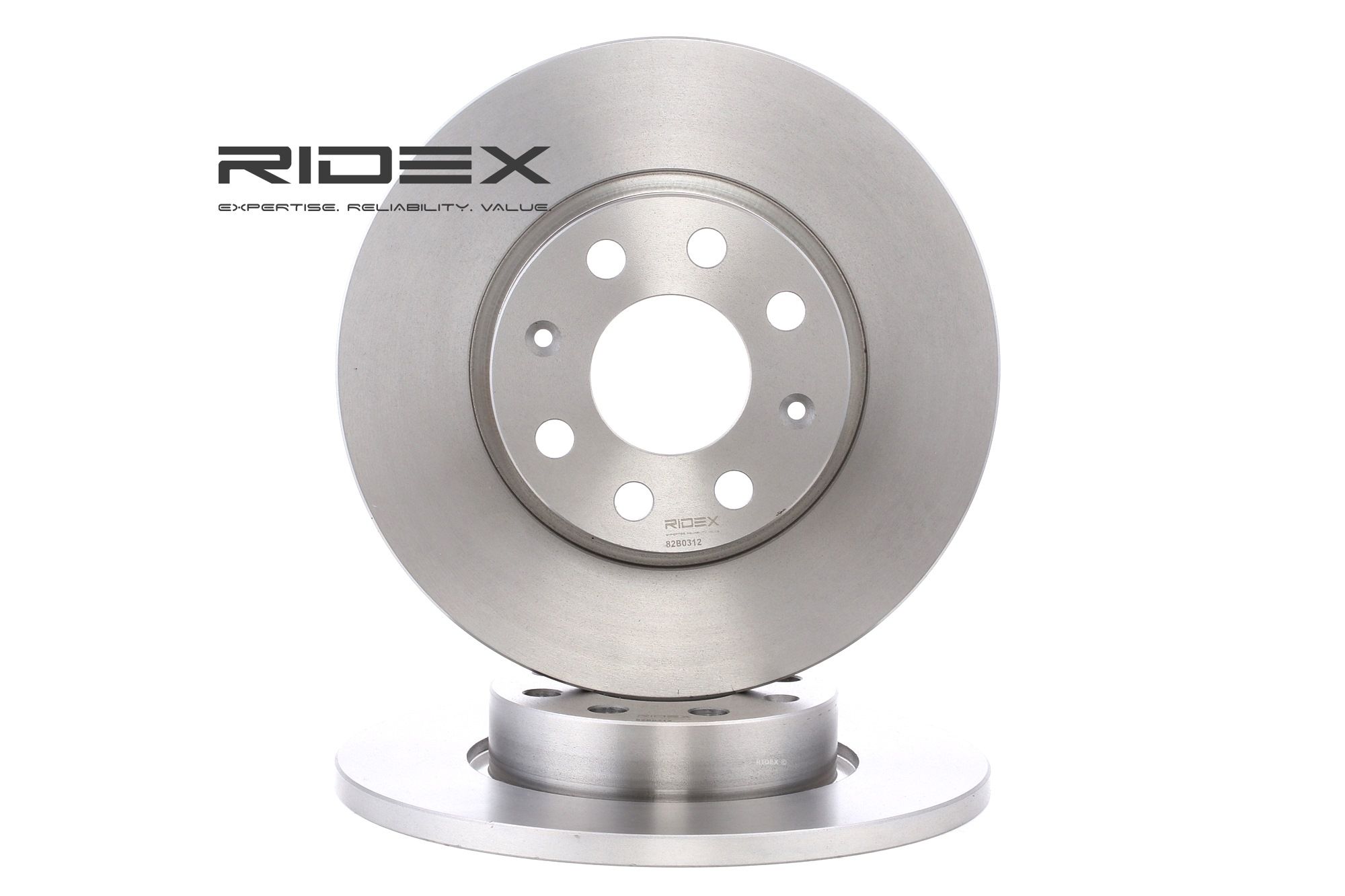 RIDEX Jarrulevyt OPEL,FIAT,VAUXHALL 82B0312 51806099,51806103,51830236 Jarrulevy 55700398,55700918,569022,93188916,93188916