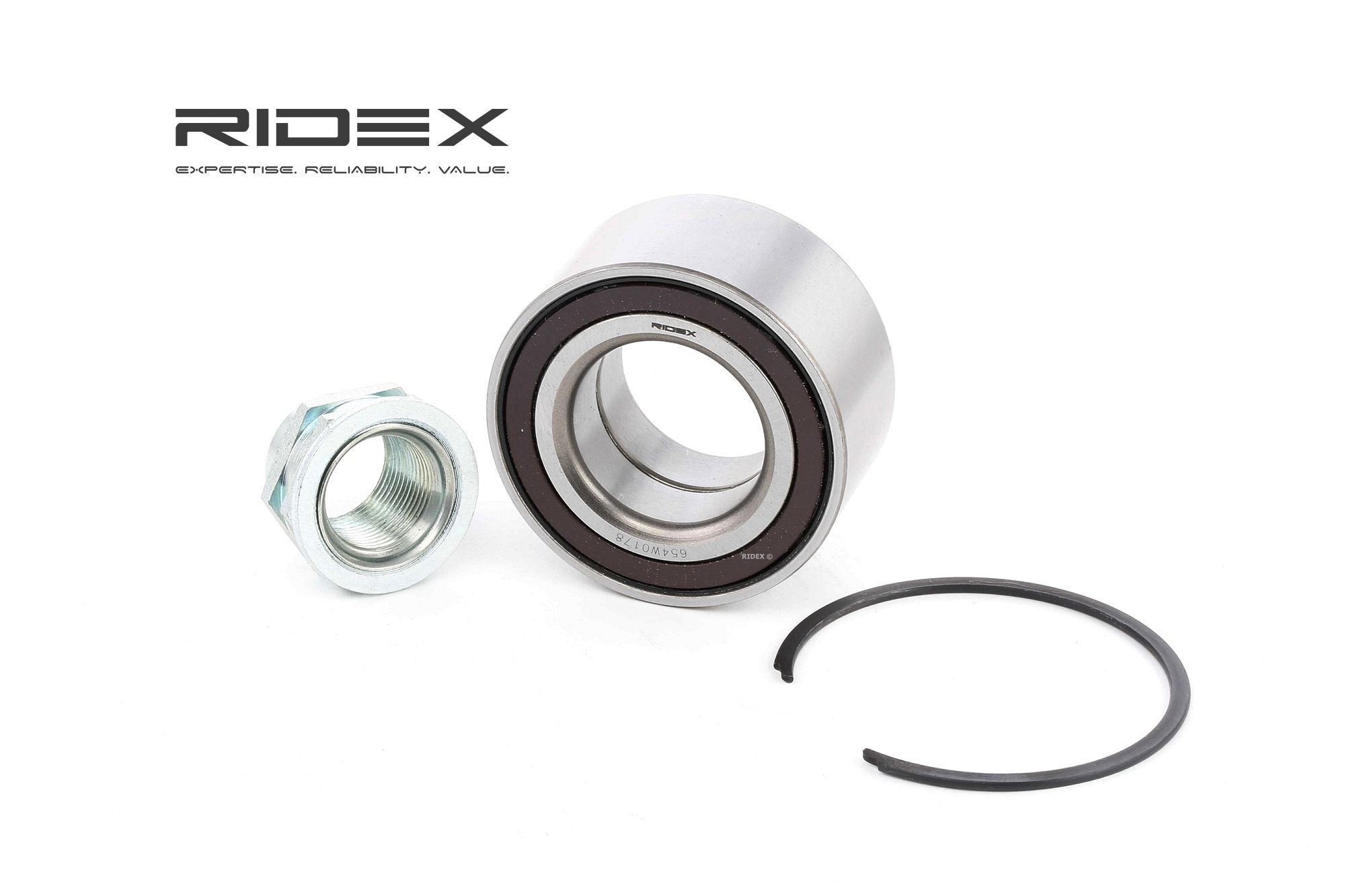 RIDEX Pyöränlaakerit FORD,FIAT,LANCIA 654W0178 46531160,51856892,71714458 Pyöränlaakerisarja 1541807,1587548