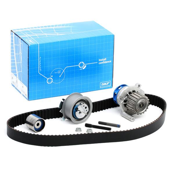 SKF Vesipumppu + Jakohihnasarja VW,AUDI,SEAT VKMC 01250-3 038109119L,038109119N,038109119P 038109243M,038109244J,038109244N,038109454A,045109243F