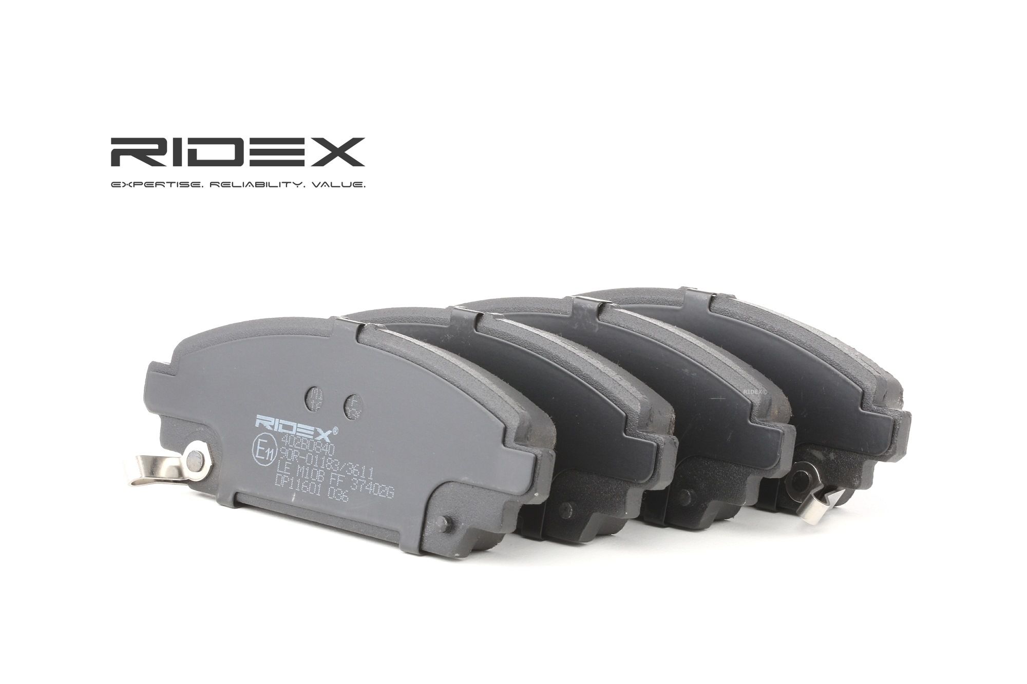 RIDEX Jarrupalat HONDA 402B0840 45022S1AE61,45022S1AE62,45022S1AE63 Jarrupalasarja,Jarrupala, Levyjarru 45022S1AE64,45022S1AE80,45022S6F305