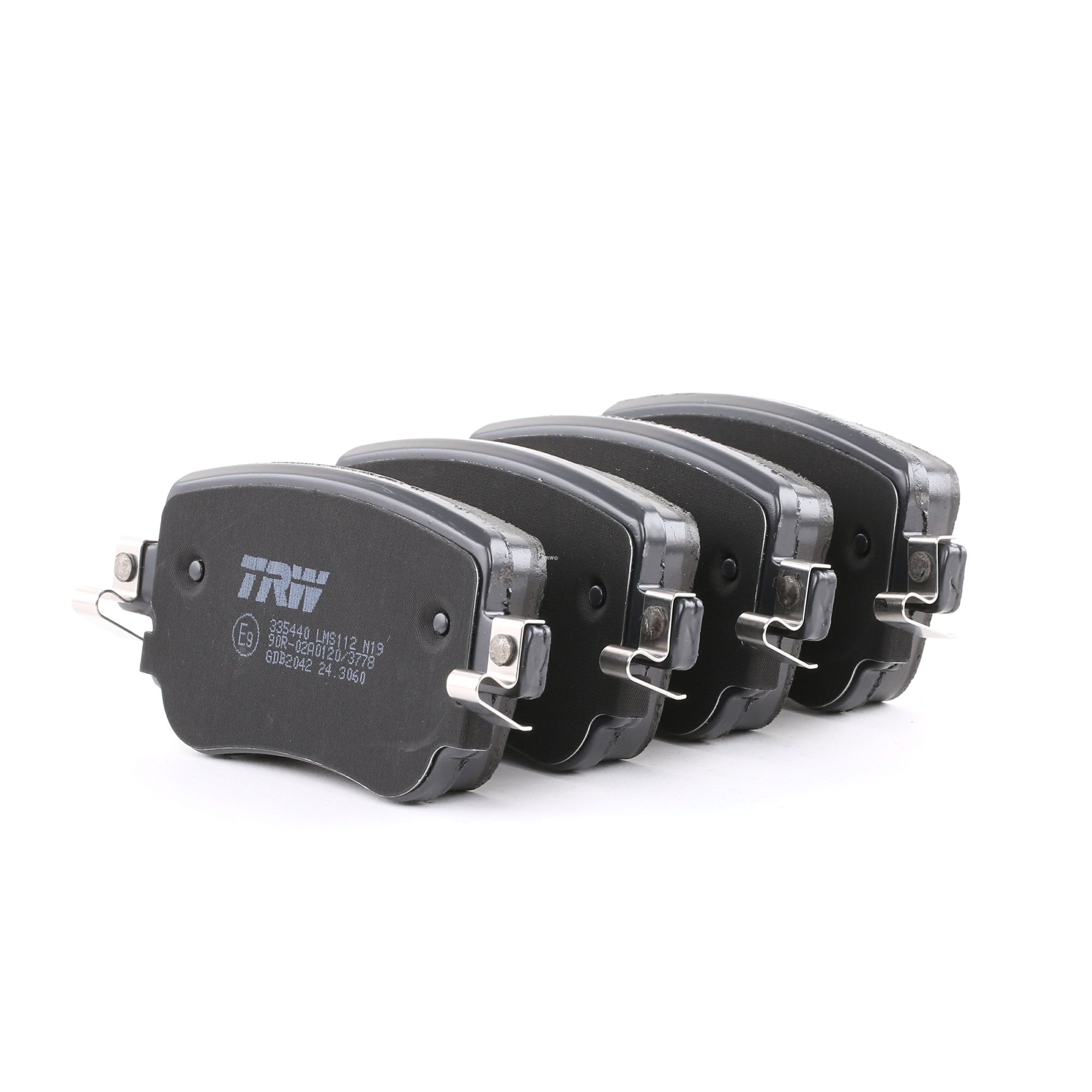 TRW Jarrupalat VW,AUDI,SKODA GDB2042 5Q0698451B,5Q0698451F,8U0698451F Jarrupalasarja,Jarrupala, Levyjarru 5Q0698451B,5Q0698451F,8U0698451F,5Q0698451B
