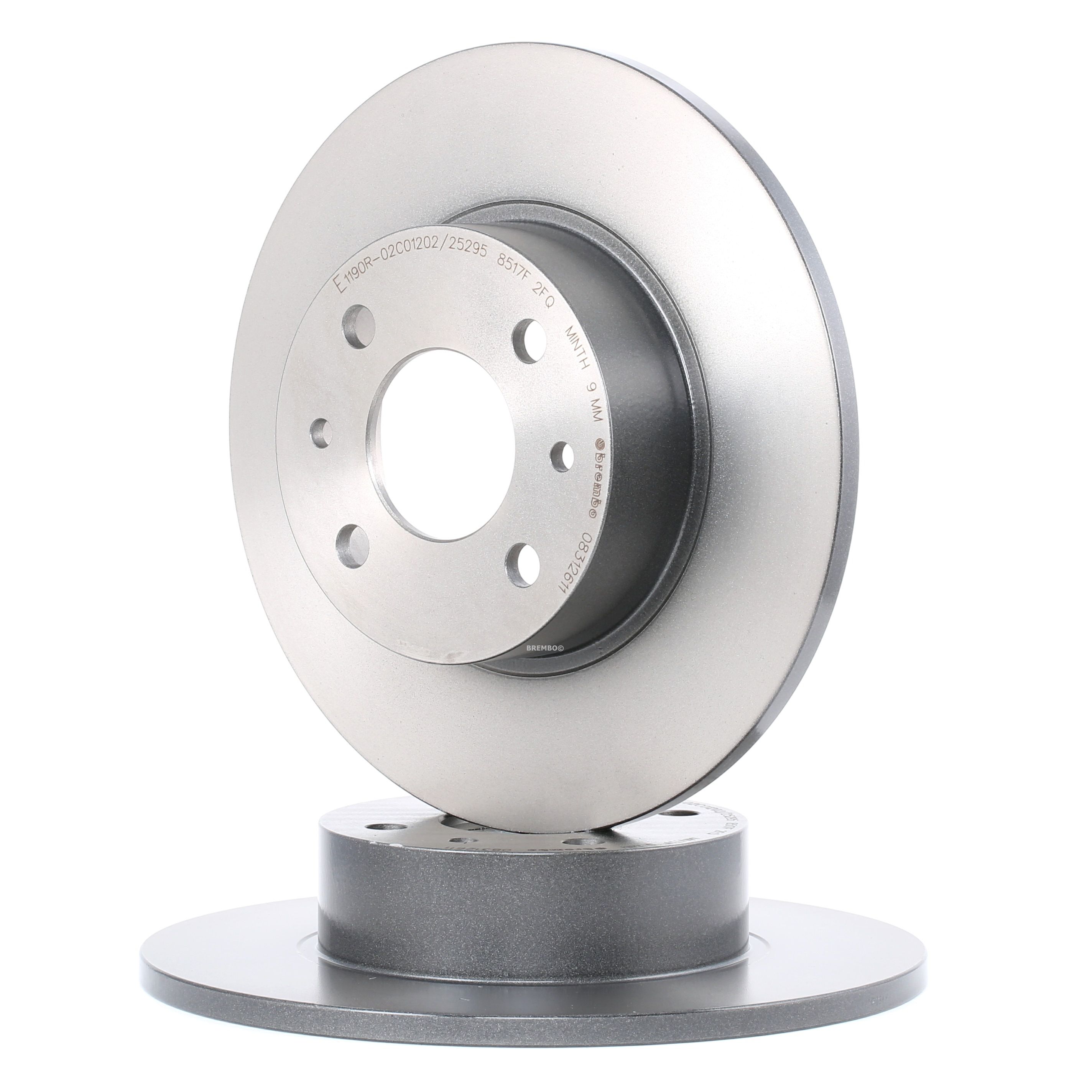BREMBO Jarrulevyt FIAT,ALFA ROMEO,CHRYSLER 08.3126.11 164202610001,60801755,71738913 Jarrulevy 46831042,60801390,60801753,71738913,71770930,71772264