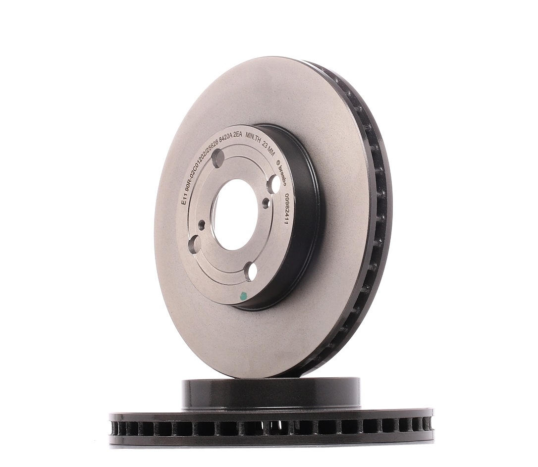 BREMBO Jarrulevyt TOYOTA 09.9824.11 4351202070,4351202071,4351212621 Jarrulevy