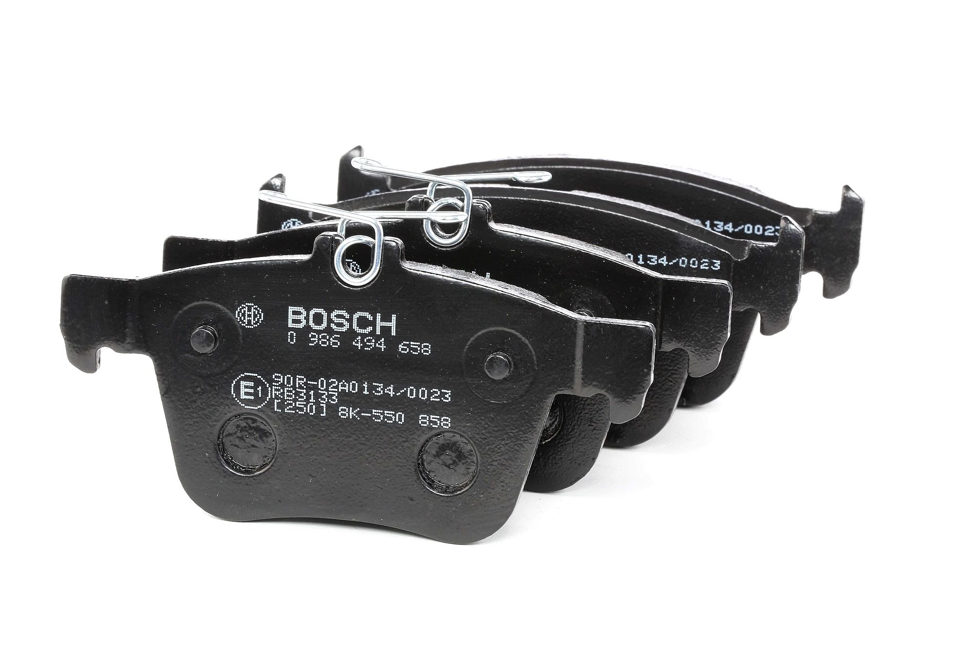 BOSCH Jarrupalat VW,AUDI,SKODA 0 986 494 658 3Q0698451,3Q0698451B,3Q0698451C Jarrupalasarja,Jarrupala, Levyjarru 3Q0698451D,3Q0698451E,3Q0698451F