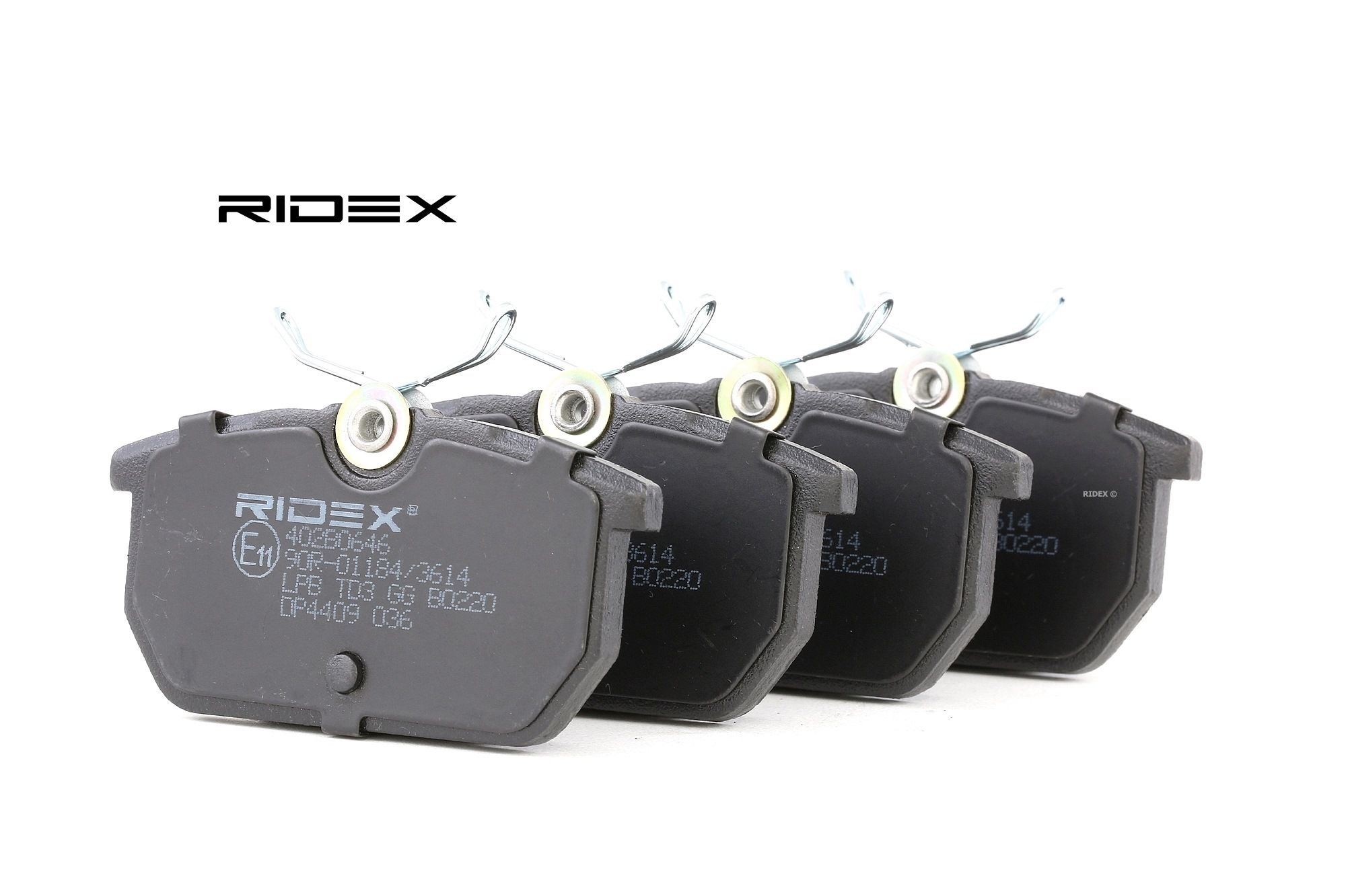 RIDEX Jarrupalat FIAT,ALFA ROMEO,LANCIA 402B0646 0060765020,0060777601,60765010 Jarrupalasarja,Jarrupala, Levyjarru 60765020,60777600,60777601,9945821