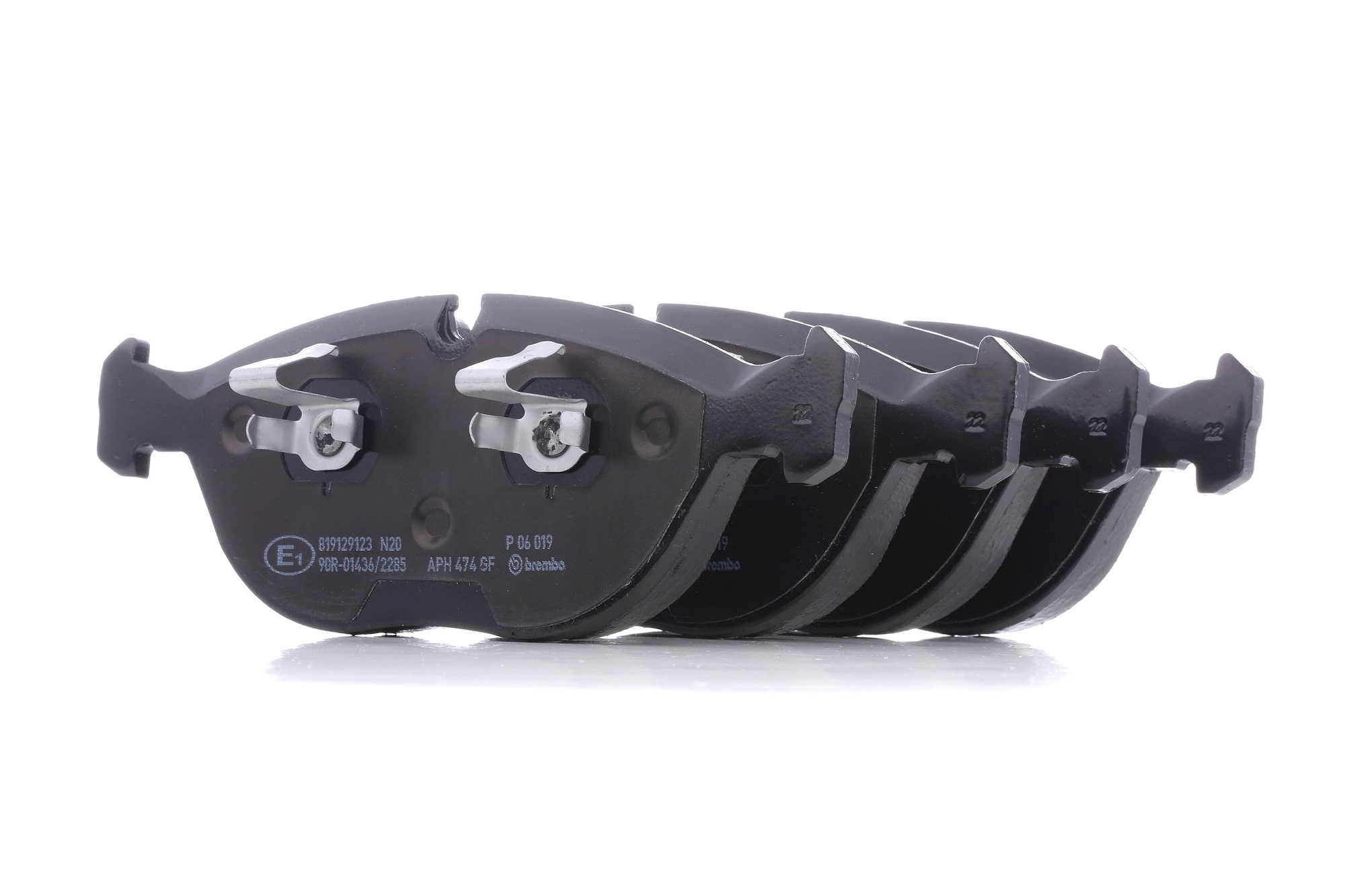 BREMBO Jarrupalat VW,AUDI,MERCEDES-BENZ P 06 019 3B7698151,8D0698151D,8N0698151D Jarrupalasarja,Jarrupala, Levyjarru 3Z0698151,PC57341PA,34111162884