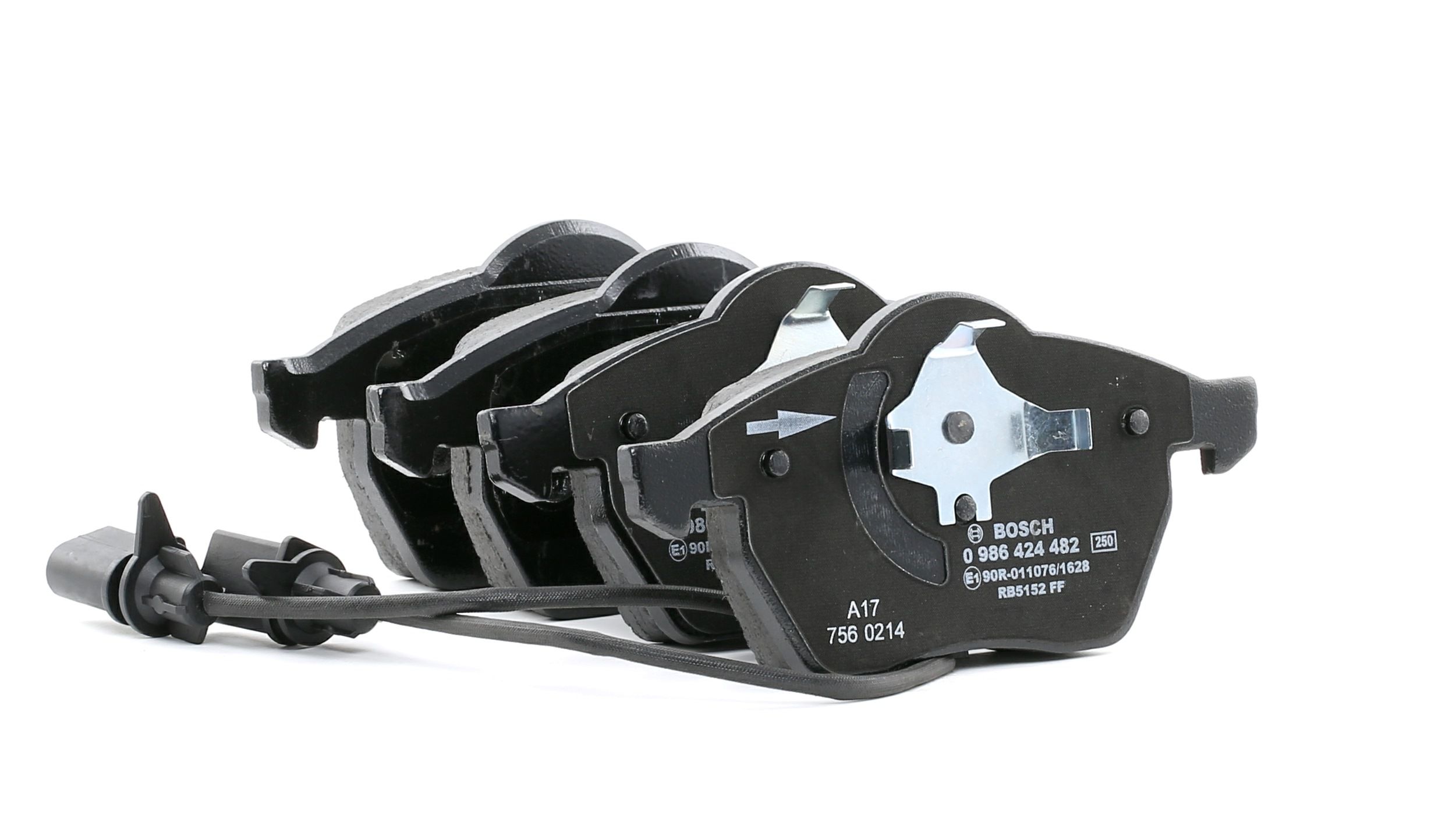 BOSCH Jarrupalat VW,AUDI 0 986 424 482 4B0698151,4B0698151A,4B0698151AB Jarrupalasarja,Jarrupala, Levyjarru 4B0698151AF,4B0698151B,4B0698151E