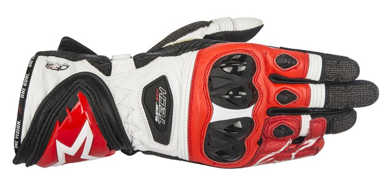 Alpinestars Supertech Black White Red S