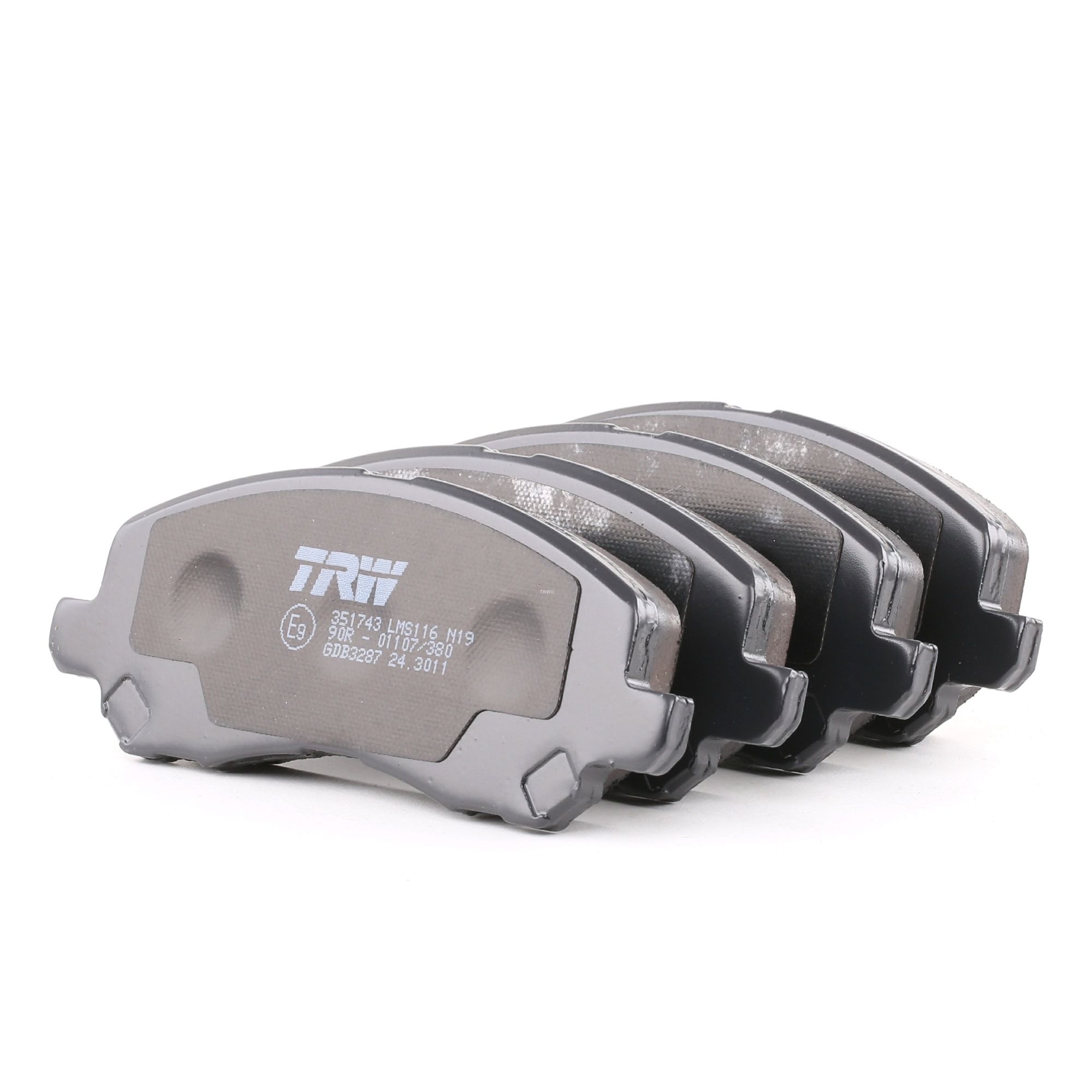TRW Jarrupalat PEUGEOT,CITROËN,MITSUBISHI GDB3287 K05191231AA,1607690380,1607690480 Jarrupalasarja,Jarrupala, Levyjarru 5191229AA,5191229AA,4605A261