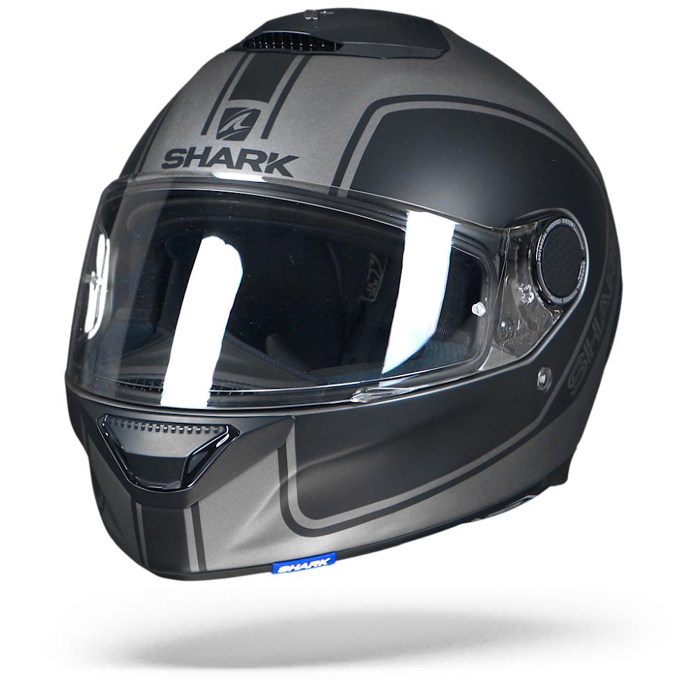 Shark Spartan 1.2 Priona AKA Matt Anthracite Black Anthracite XL