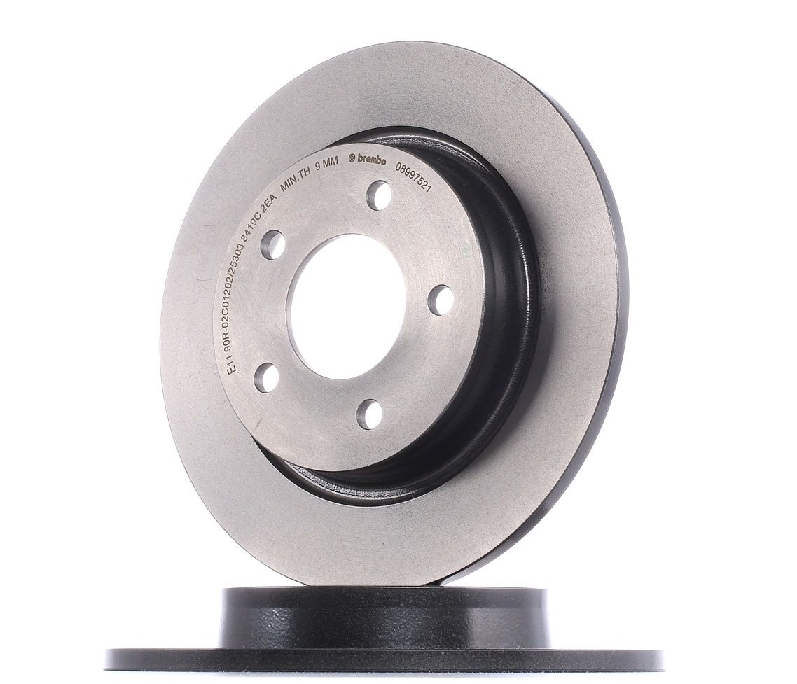 BREMBO Jarrulevyt MAZDA 08.9975.21 BP6Y26251B,BP6Y26251C,BP6Y26251D Jarrulevy BP6Y26251E,C25Y26251A,C25Y26251B,C25Y26251C
