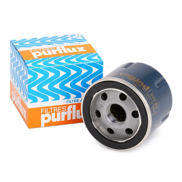 PURFLUX Öljynsuodatin RENAULT,NISSAN,DACIA LS924 X4029,X4141E,1520800QAG 1109P4,1109S0,8200257642,7700082124,7700112686,7700112690,7700863124