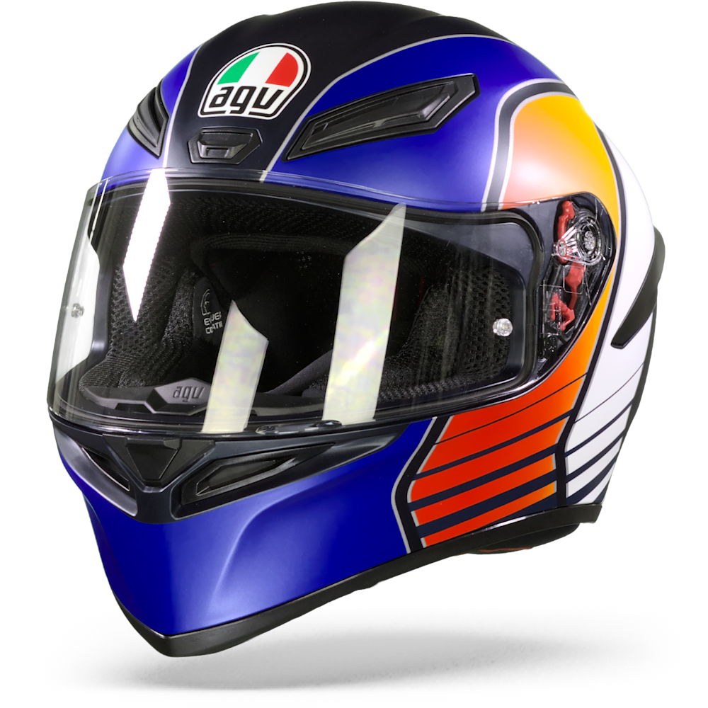AGV K1 Power Matt Dark Blue Orange White XL