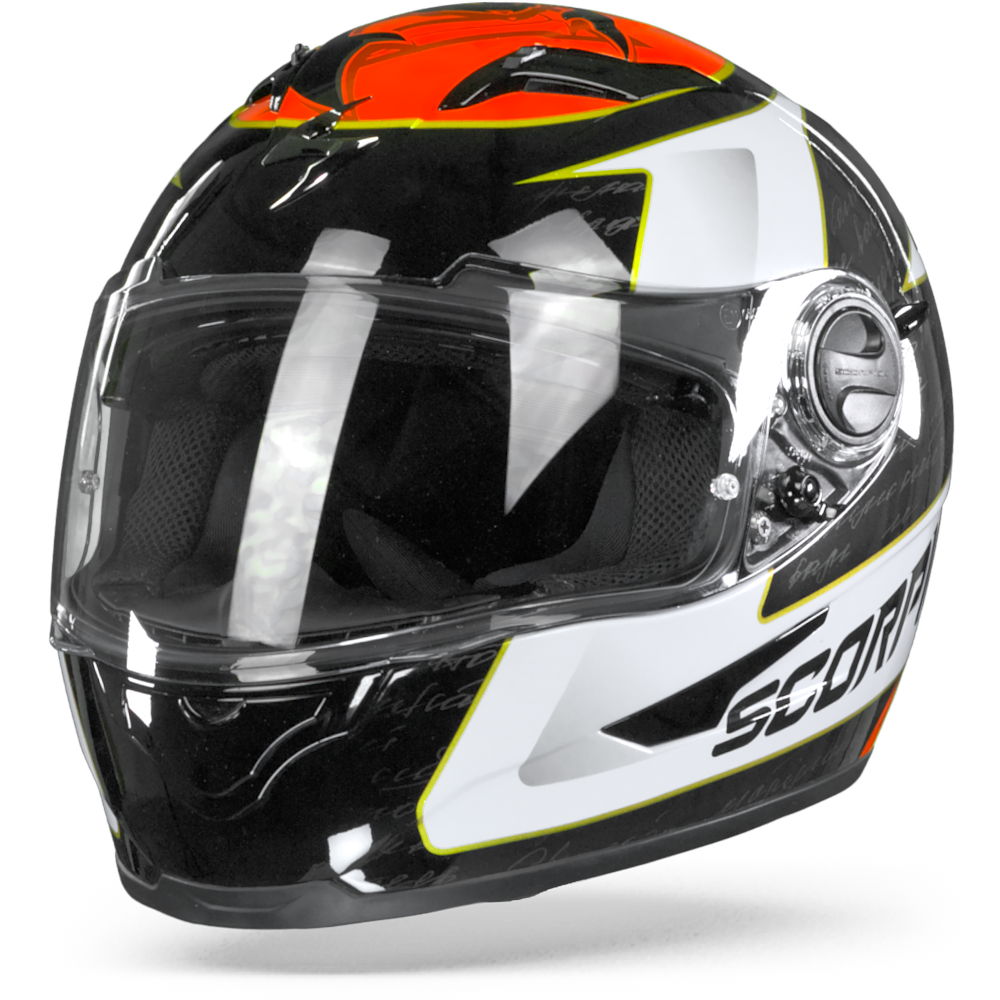 Scorpion EXO-490 Tour White Red XL