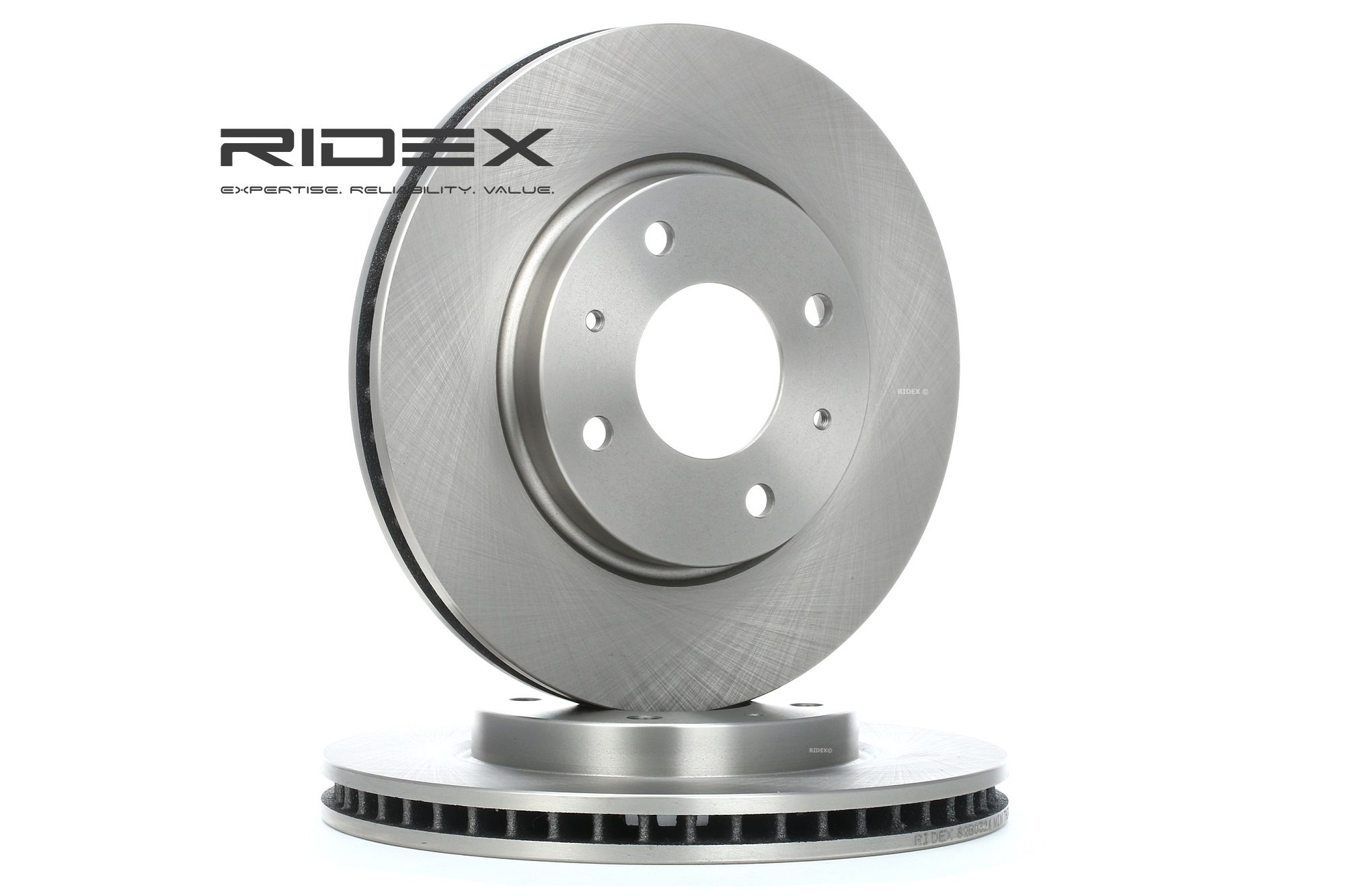 RIDEX Jarrulevyt MITSUBISHI 82B0324 MR510741,MR510742,MR527825 Jarrulevy