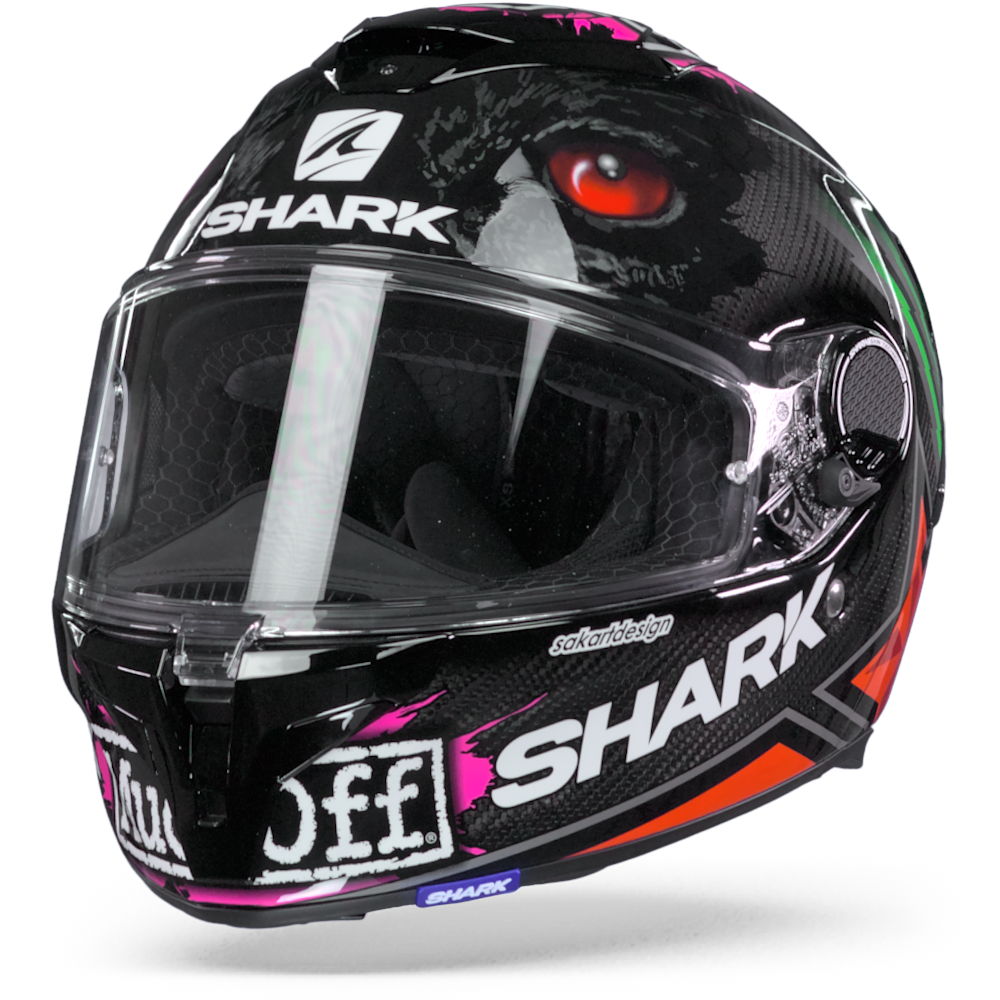 Shark Spartan GT Carbon Redding Carbon Red Green S