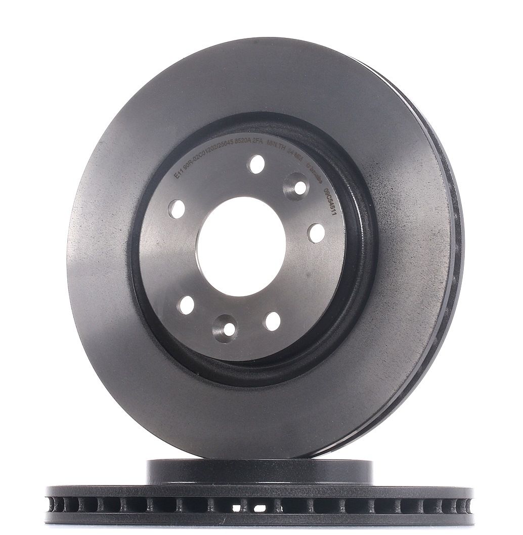 BREMBO Jarrulevyt RENAULT,NISSAN 09.C545.11 402064BA0A,402064EA0A,402064EA0B Jarrulevy D02064CL0A,402066624R