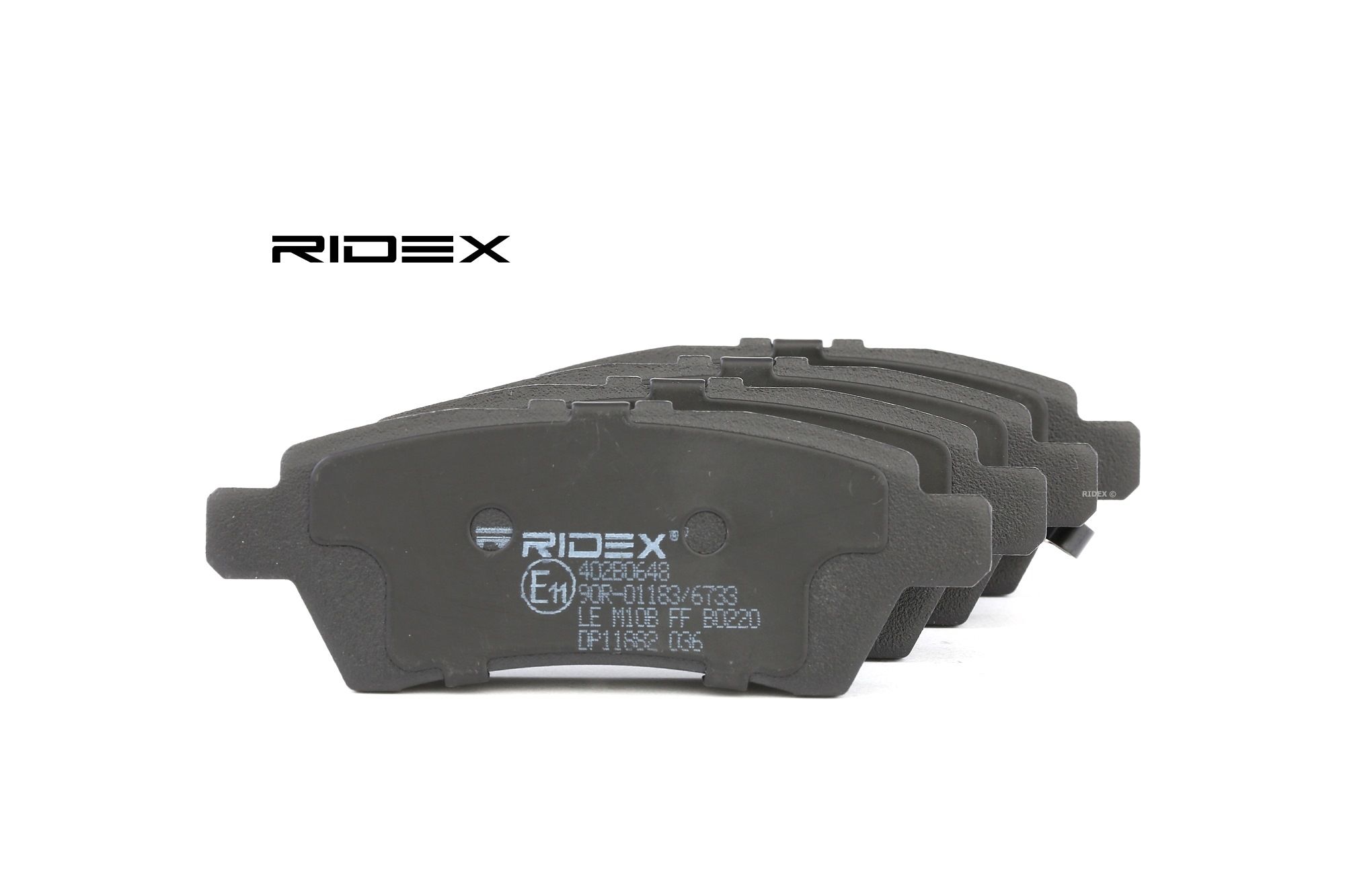 RIDEX Jarrupalat NISSAN 402B0648 44060EA090,44060EA091,44060EB325 Jarrupalasarja,Jarrupala, Levyjarru D4060EB300