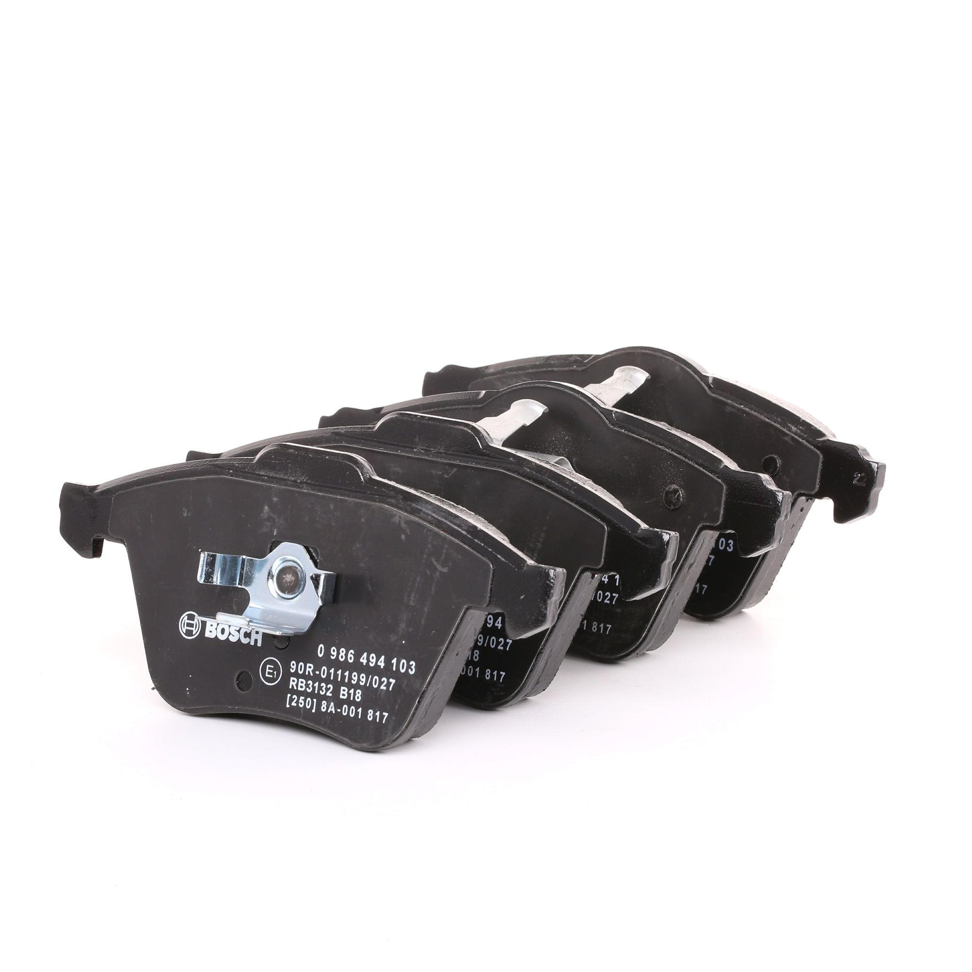 BOSCH Jarrupalat VW,AUDI 0 986 494 103 1K0698151B,1K0698151B,1K0698151B Jarrupalasarja,Jarrupala, Levyjarru 1K0698151B