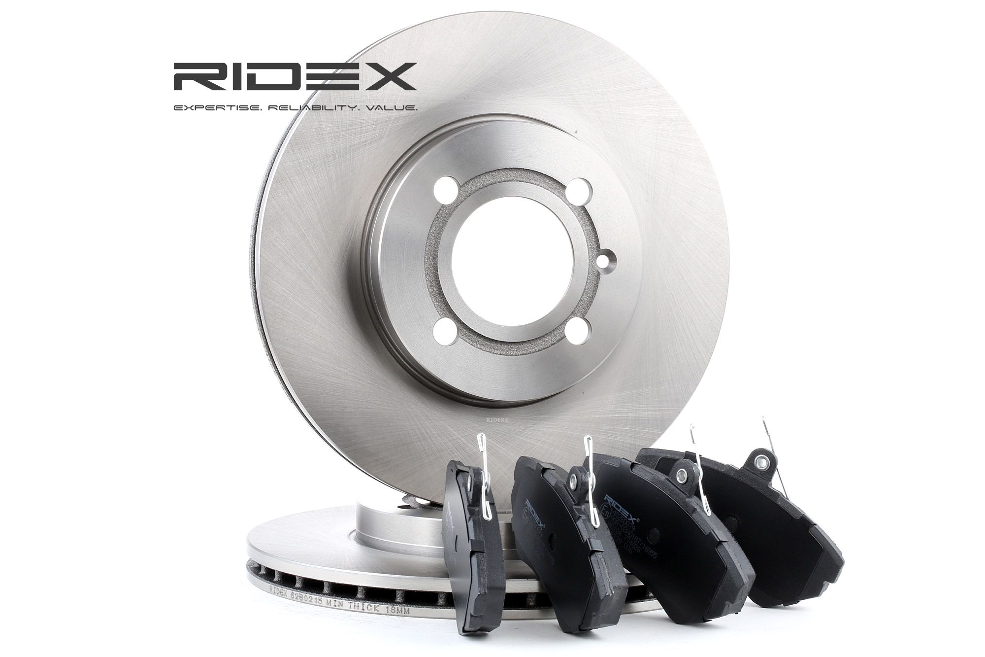 RIDEX Jarrupalasarja Levyjarru VW,SEAT 3405B0097