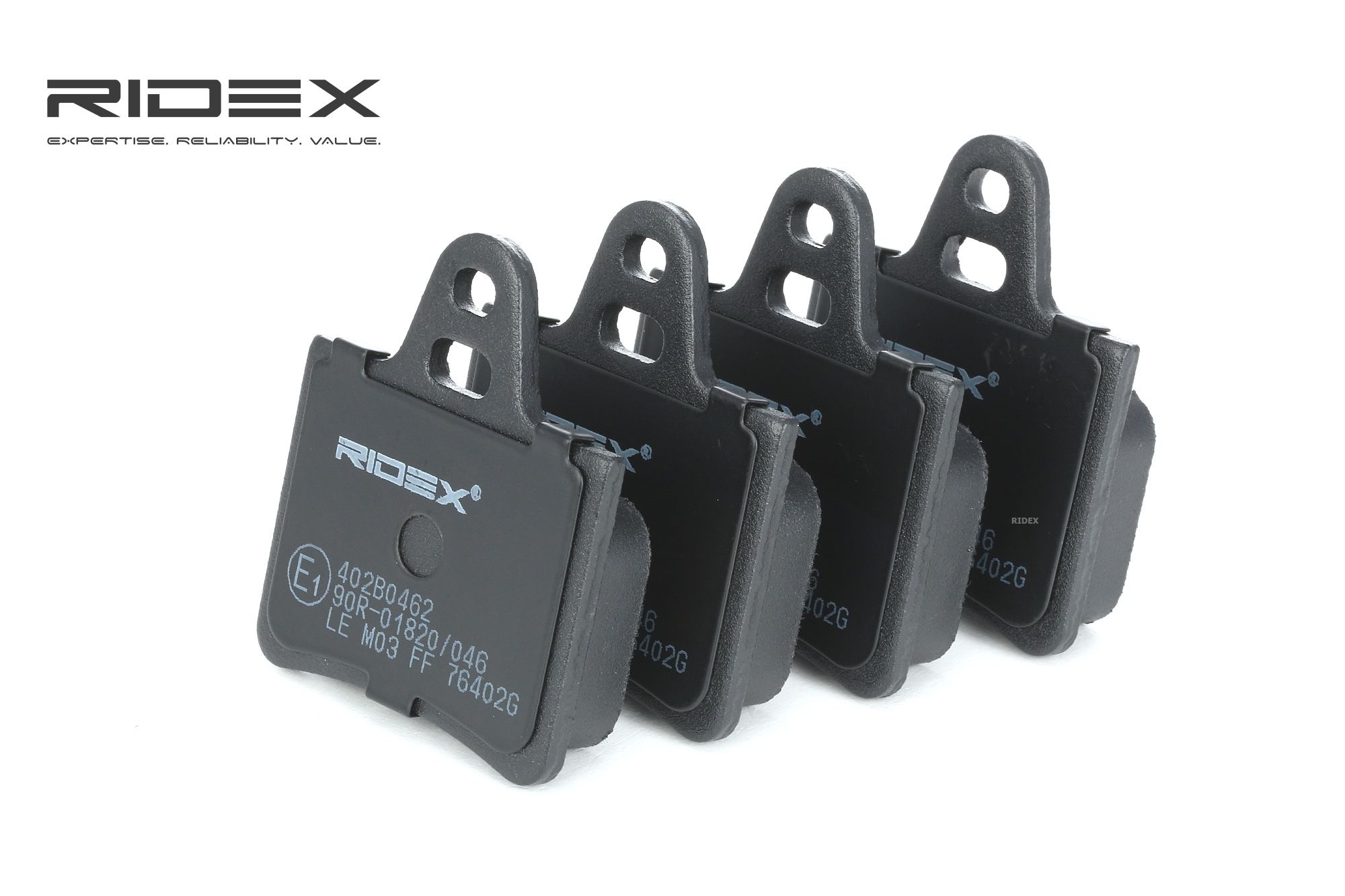 RIDEX Jarrupalat CITROËN 402B0462 425172,425183,95650872 Jarrupalasarja,Jarrupala, Levyjarru 95651047,95654085,95659642,95666973,95667788,E172193