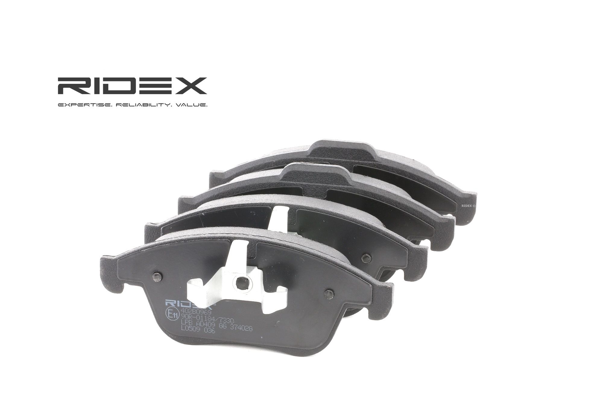 RIDEX Jarrupalat RENAULT 402B0969 410605055R,410607585R,410600032R Jarrupalasarja,Jarrupala, Levyjarru 410600629R,410602933R,410605055R,410607369R