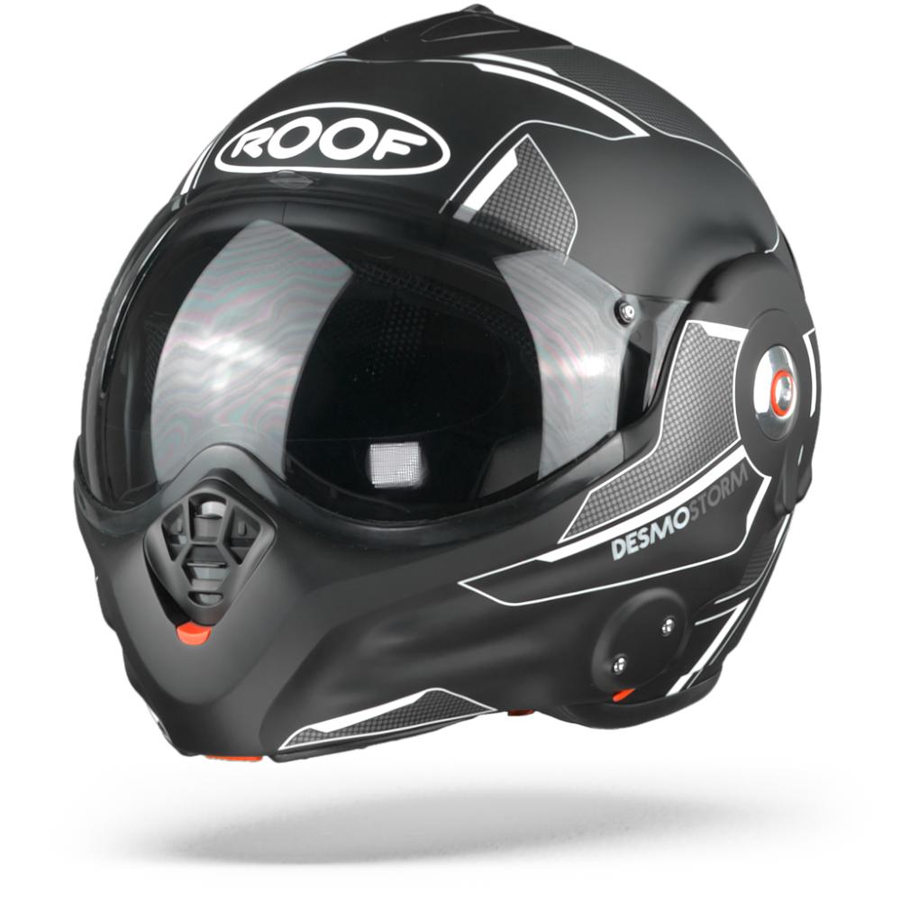 ROOF Desmo Storm Matt Black Titan White S