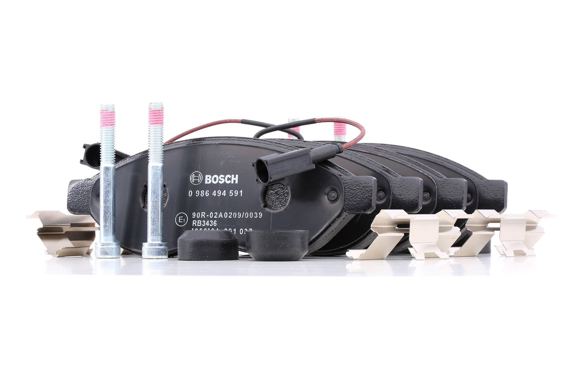 BOSCH Jarrupalat FIAT,PEUGEOT,CITROËN 0 986 494 591 77366014,77366017,77366018 Jarrupalasarja,Jarrupala, Levyjarru 77366020,77367091,77367092,425355