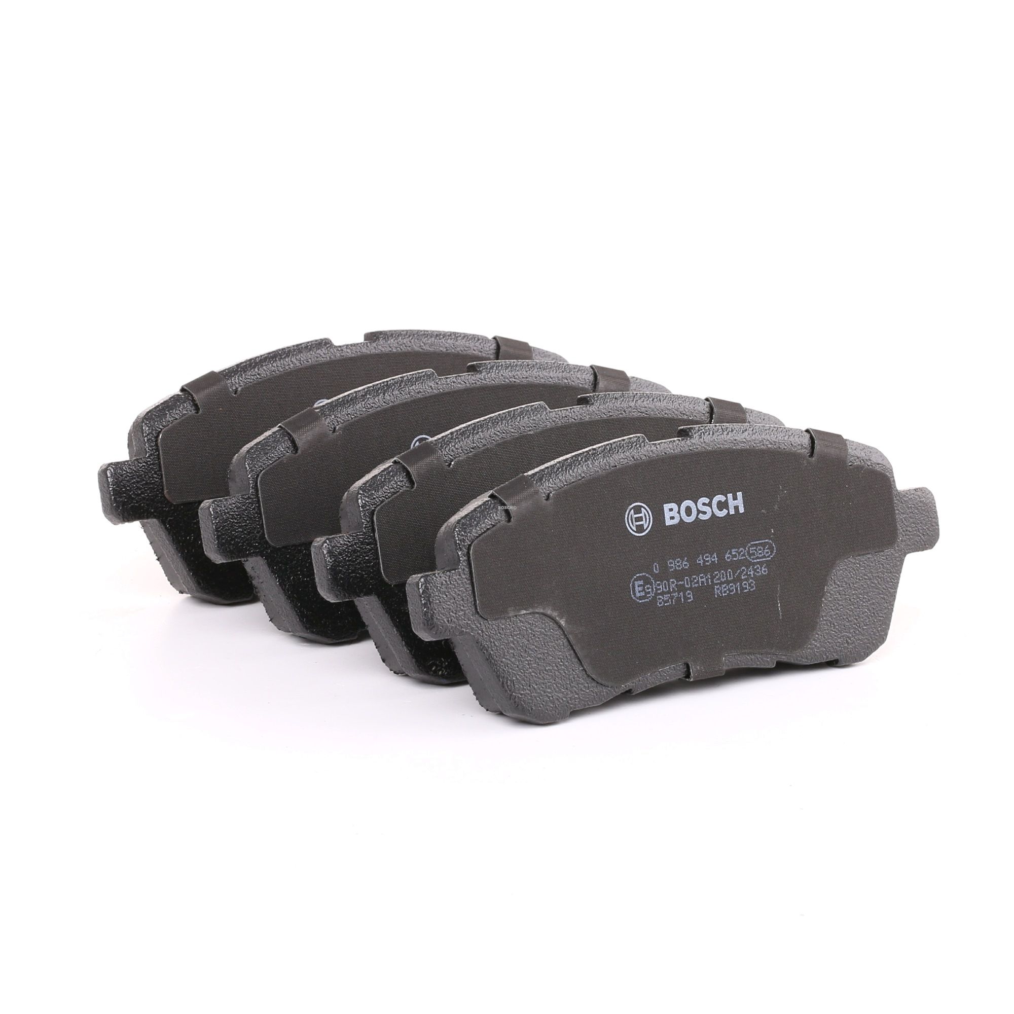 BOSCH Jarrupalat FORD 0 986 494 652 1550219,1676630,1719275 Jarrupalasarja,Jarrupala, Levyjarru 1749322,1788734,1848518,1855307,8V512K021AA