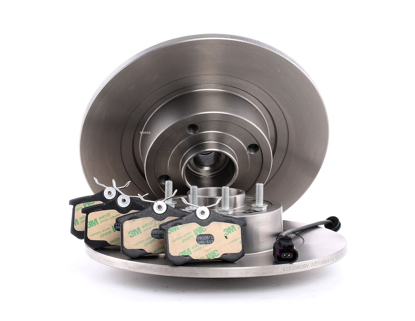 RIDEX Jarrupalasarja Levyjarru RENAULT 3405B0120