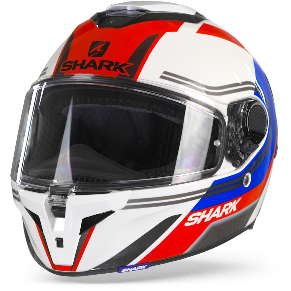 Shark Spartan GT Tracker WBK White Blue Black XL