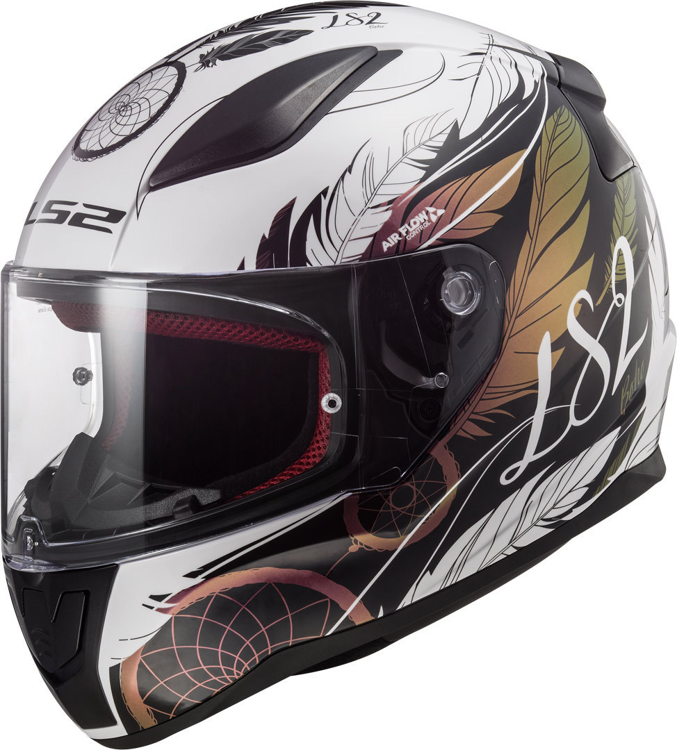 LS2 FF353 Rapid Boho White Black Pink L