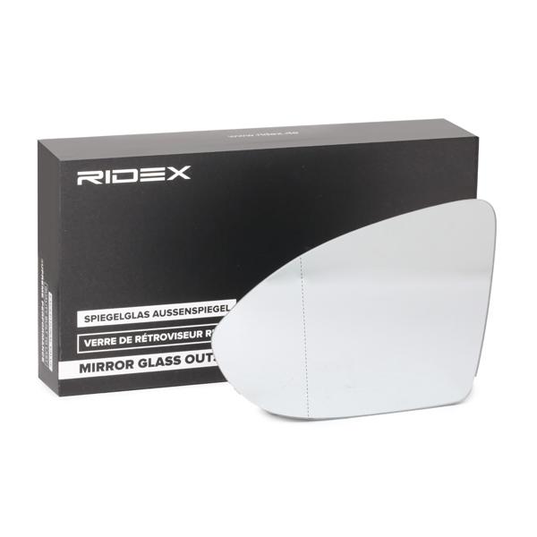 RIDEX Sivupeilin Lasi VW 1914M0312 5G0857521 Peililasi, Ulkopeili