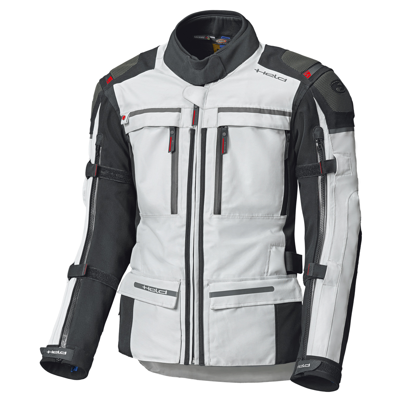 Held Atacama Top Gore-Tex Grey Red 2XL