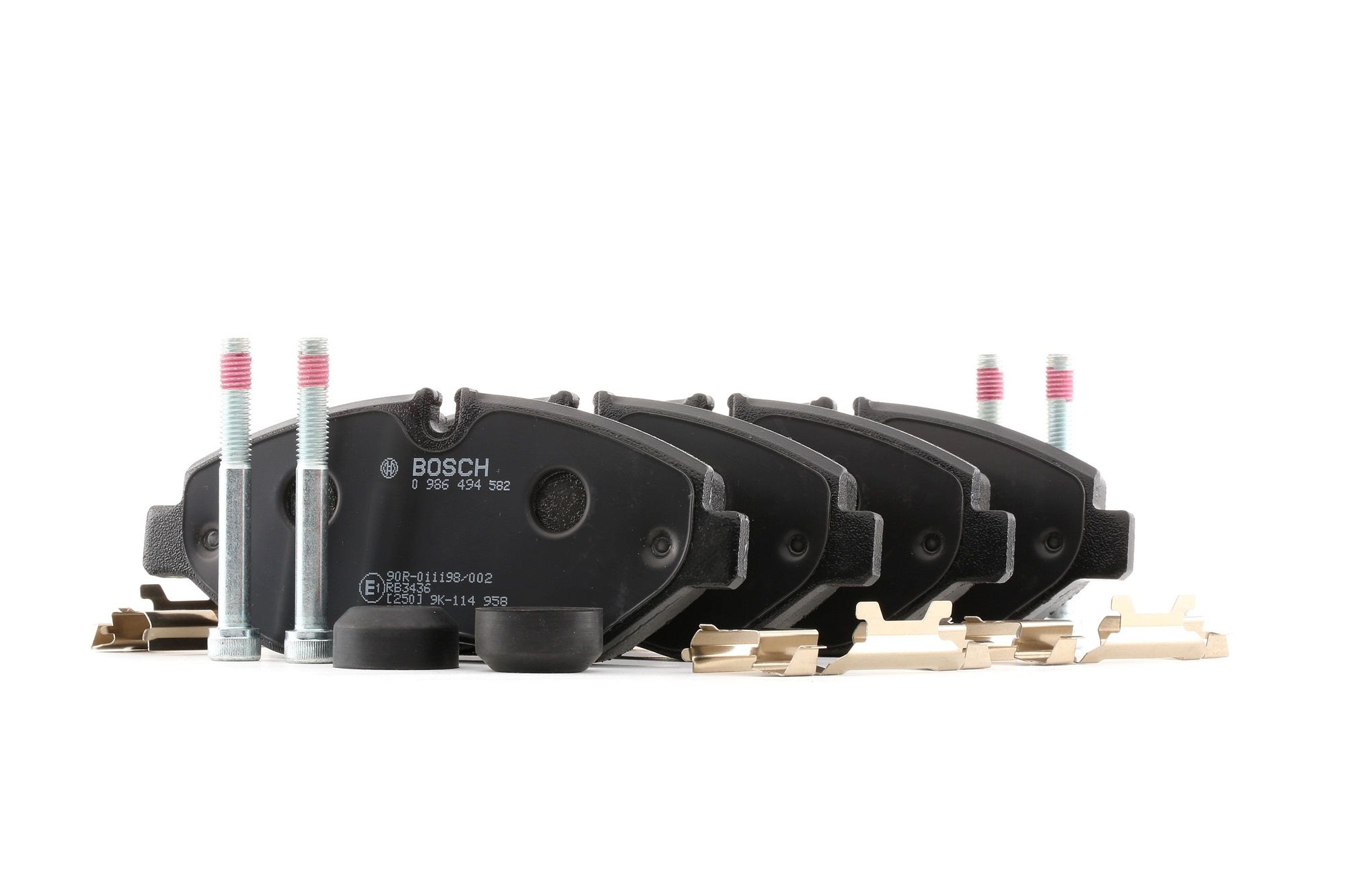 BOSCH Jarrupalat IVECO 0 986 494 582 42555881,42561355,42576975 Jarrupalasarja,Jarrupala, Levyjarru 5801268962,5801268964