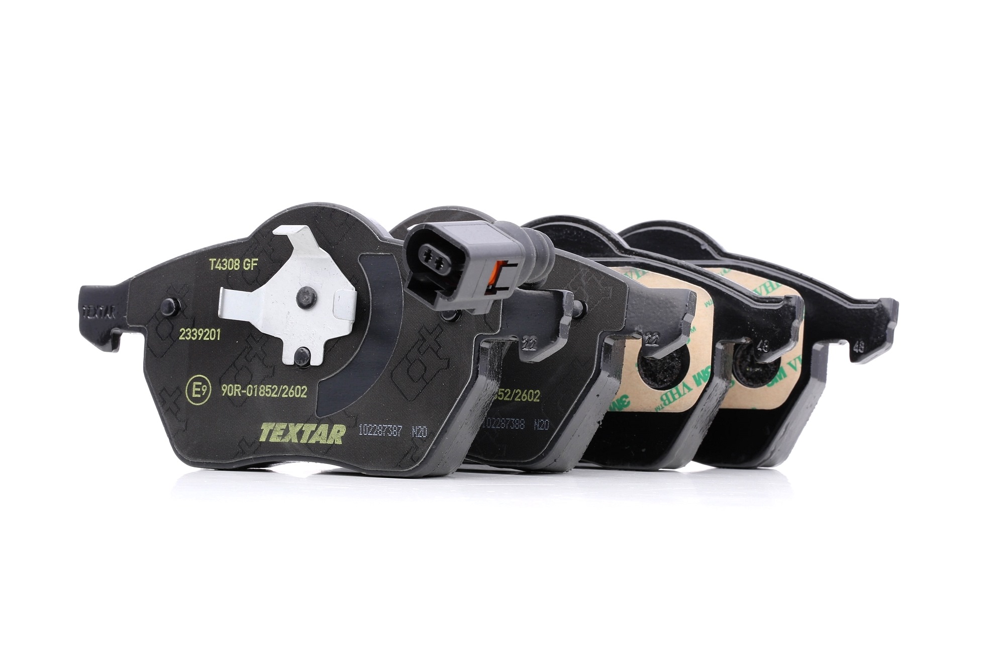 TEXTAR Jarrupalat VW,AUDI,SKODA 2339201 1J0698151K,1J0698151L,1J0698151M Jarrupalasarja,Jarrupala, Levyjarru 3A0698151,3A0698151A,8N0698151,8N0698151A