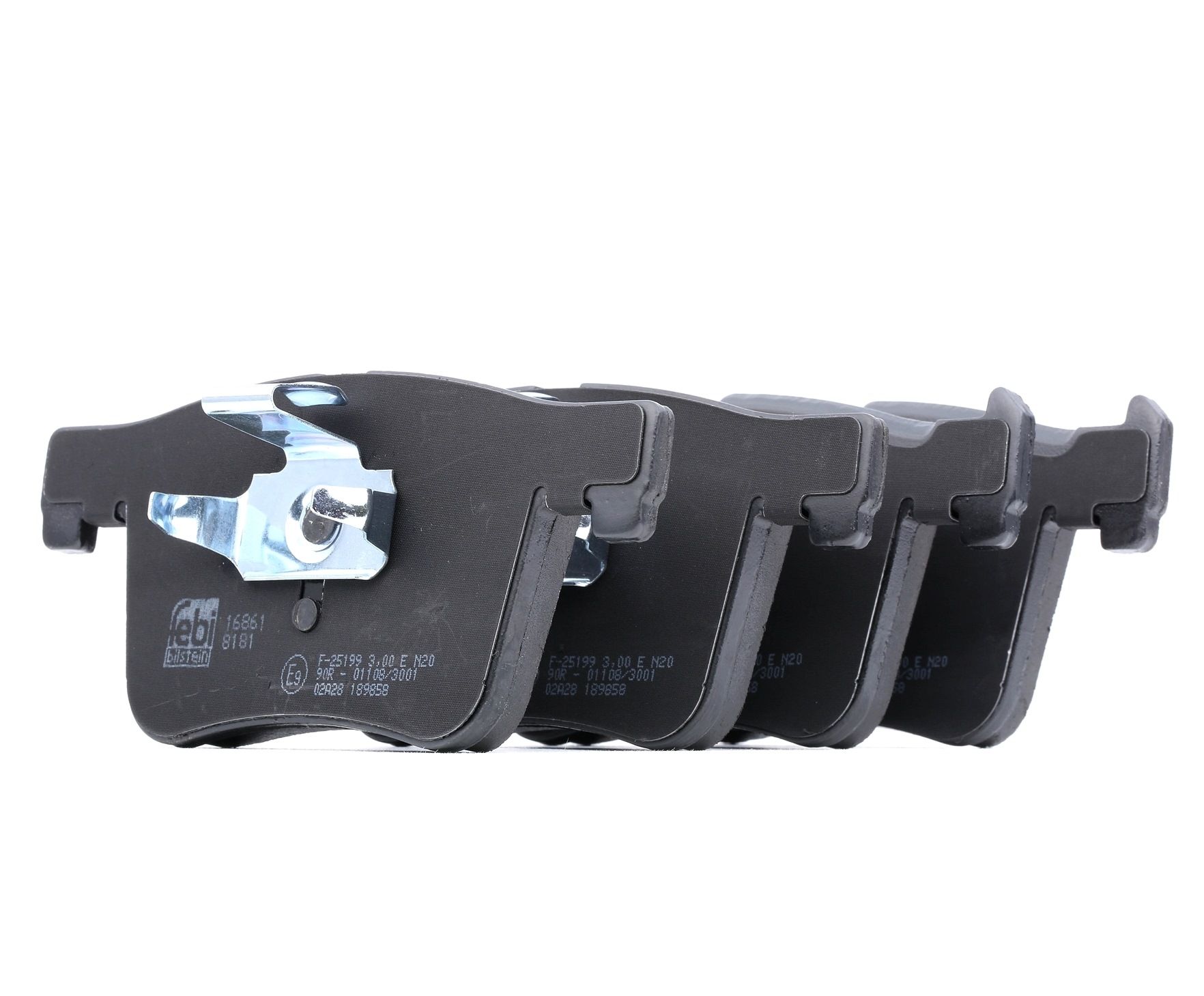 FEBI BILSTEIN Jarrupalat BMW 16861 34106799801,34106859181,34106859182 Jarrupalasarja,Jarrupala, Levyjarru 34114073936,34116798978,34116854126