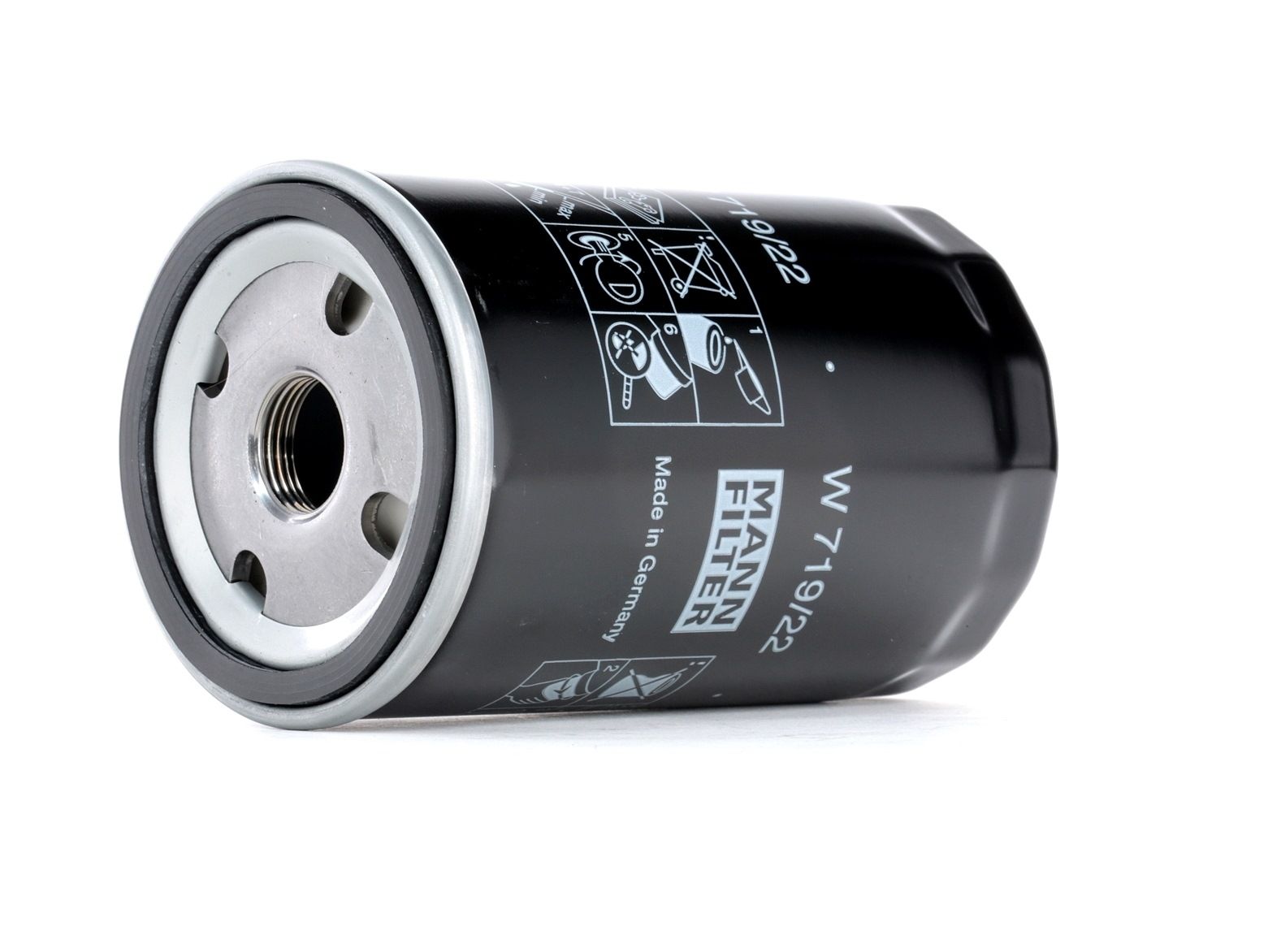 MANN-FILTER Öljynsuodatin PORSCHE W 719/22 5017856,5025130,94410720102 94410720105,94410720106,94410720108,94410720190