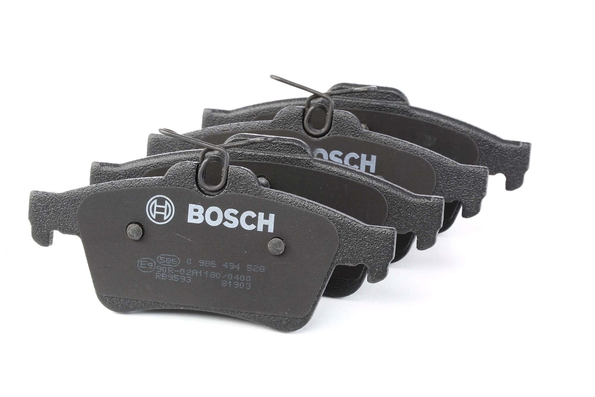 BOSCH Jarrupalat OPEL,FORD,RENAULT 0 986 494 528 25814674,12799240,1605117 Jarrupalasarja,Jarrupala, Levyjarru 93172190,93176116,931903388,93192623