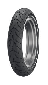 Dunlop D 408 F H/D SW ( 130/80B17 TL 65H M/C, etupyörä WW )