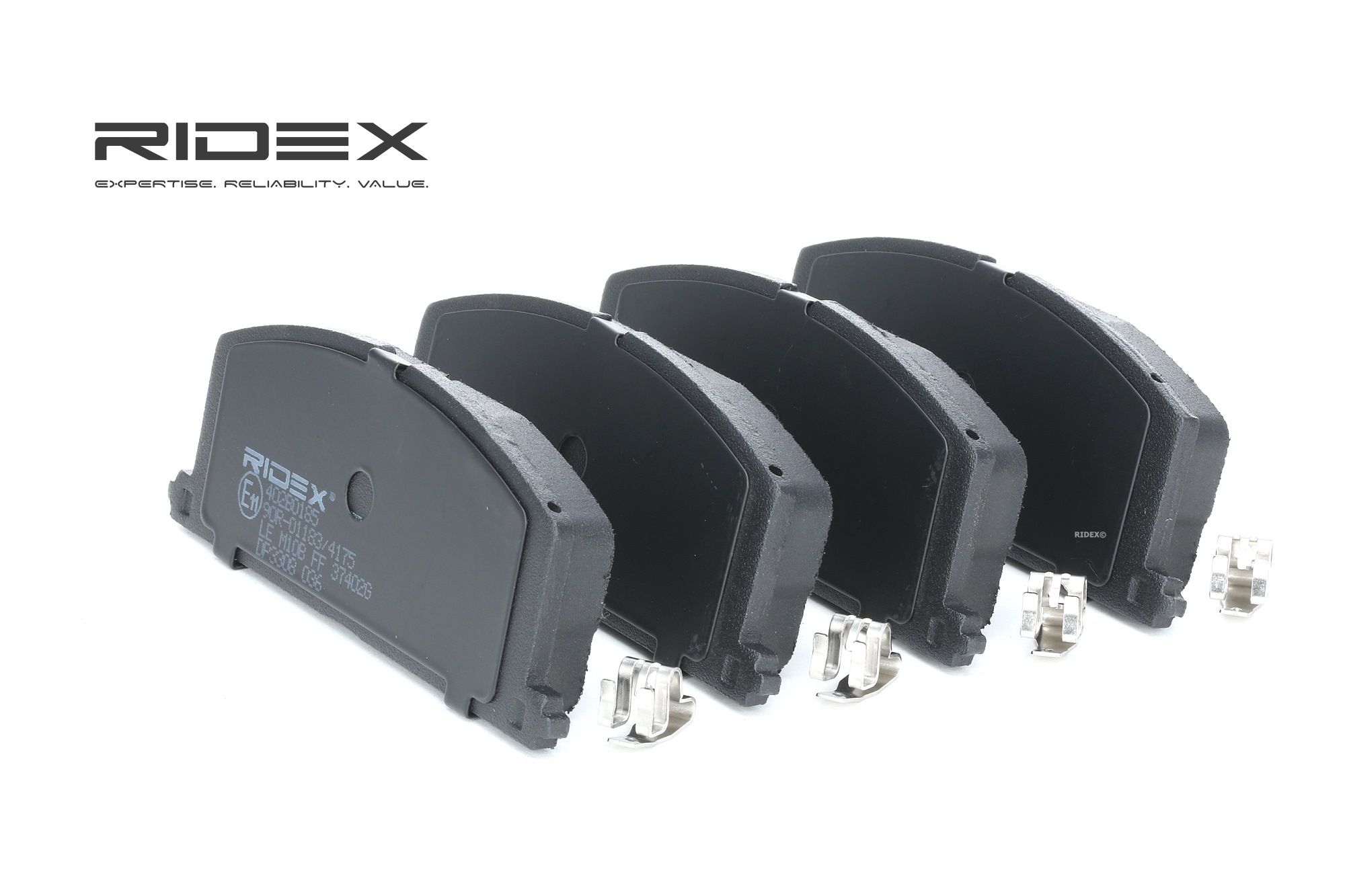 RIDEX Jarrupalat TOYOTA 402B0185 94855748,0049112281,0446502040 Jarrupalasarja,Jarrupala, Levyjarru 0446510040,0446512010,0446512020,0446512030,0449