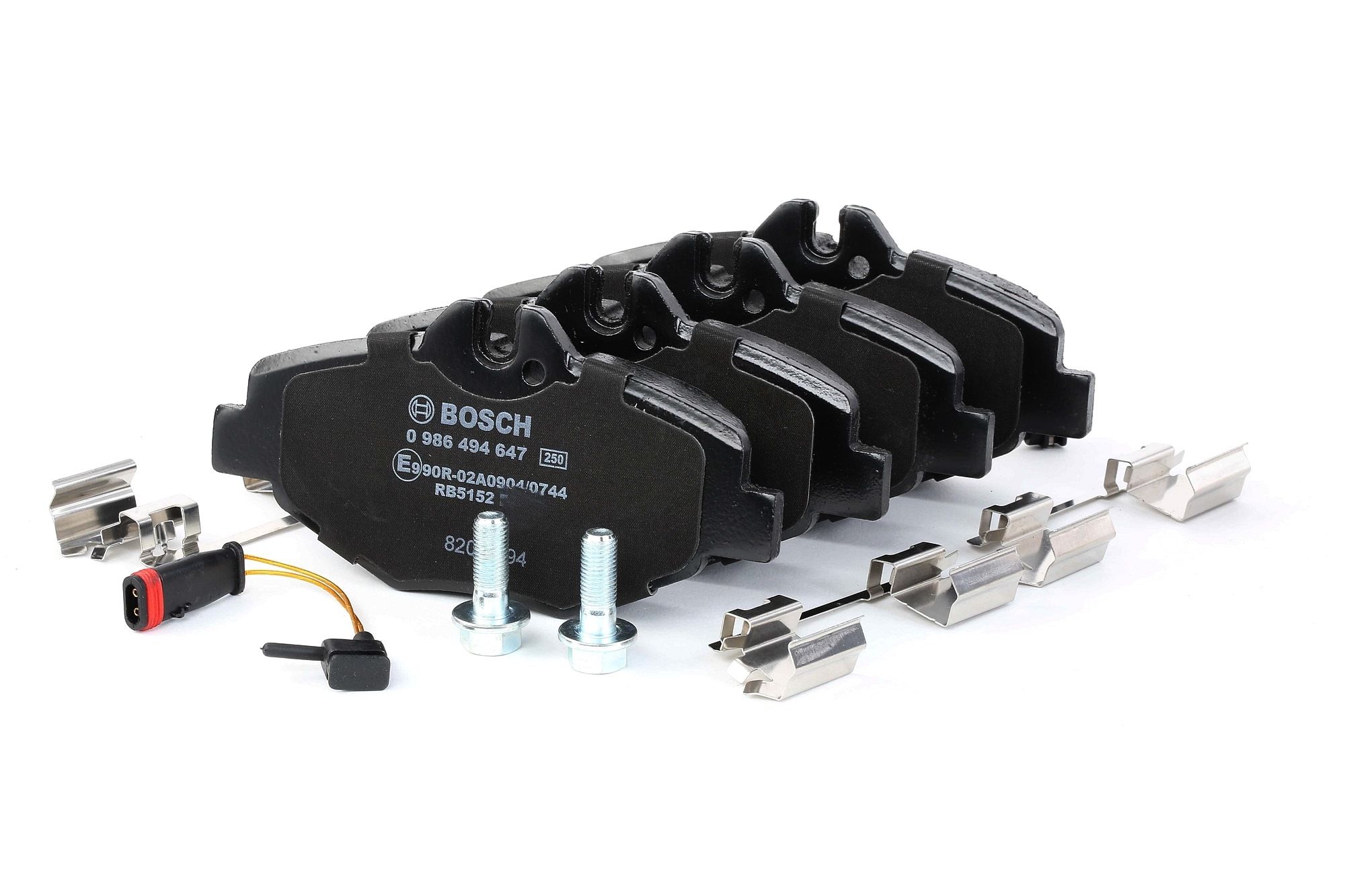 BOSCH Jarrupalat MERCEDES-BENZ 0 986 494 647 0034206520,0034208720,0034209920 Jarrupalasarja,Jarrupala, Levyjarru 0044207920,0044208720,A0034206520