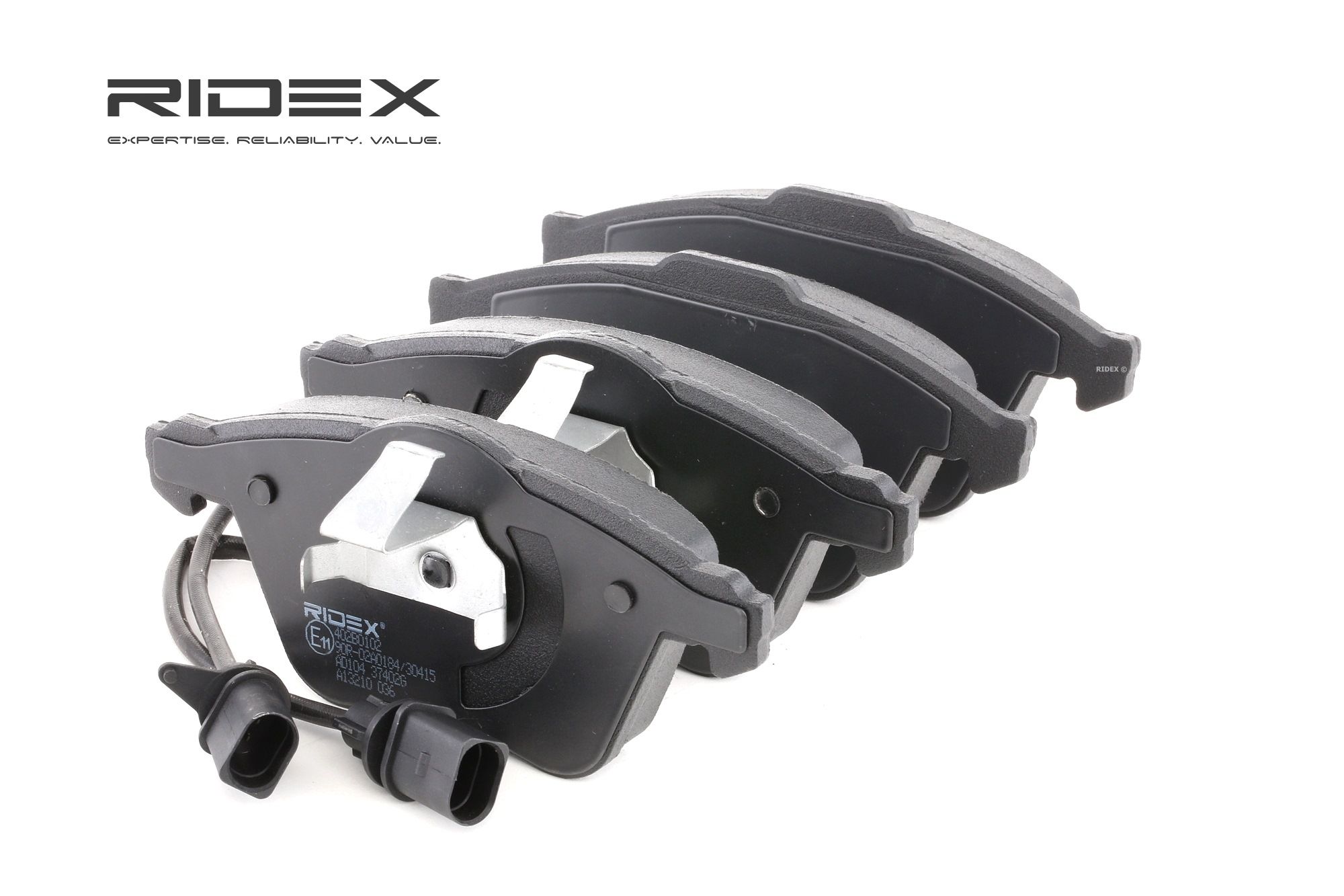 RIDEX Jarrupalat AUDI,SEAT 402B0102 480698157R,4F0698151B,4F0698151K Jarrupalasarja,Jarrupala, Levyjarru 480698157R,4F0698151K,480698157R,4F0698151K