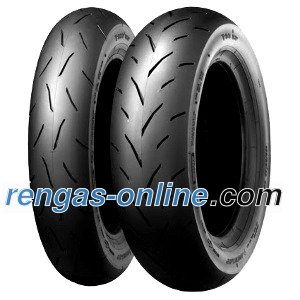 Dunlop TT 93 GP ( 100/90-10 TL 56J takapyörä, etupyörä )