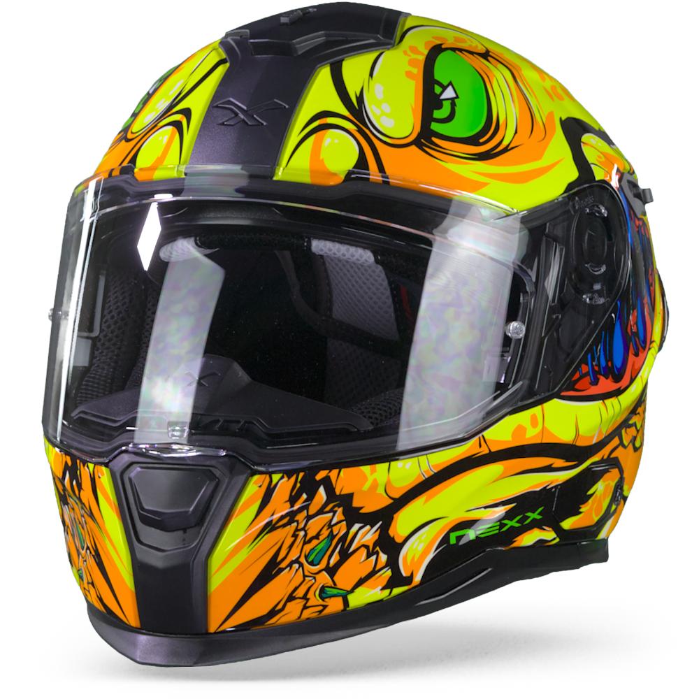 Nexx SX.100R Abisal Yellow Blue XL