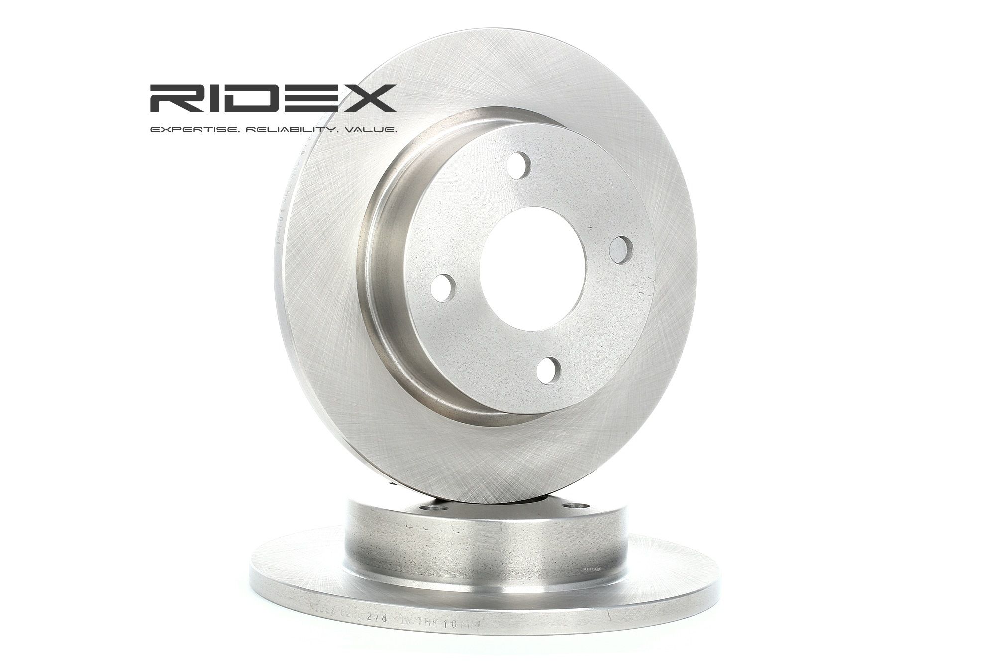 RIDEX Jarrulevyt NISSAN 82B0278 402065F001,402065F003 Jarrulevy