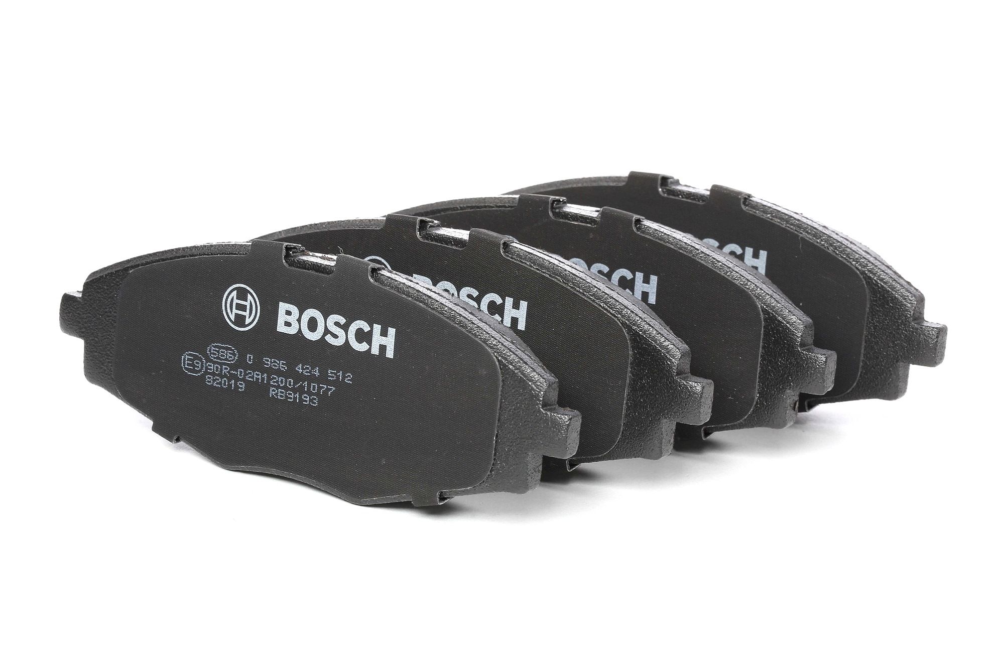 BOSCH Jarrupalat CHEVROLET,DAEWOO 0 986 424 512 96288629,96316582,96446176 Jarrupalasarja,Jarrupala, Levyjarru 96273708,96281945,96288629,96316582