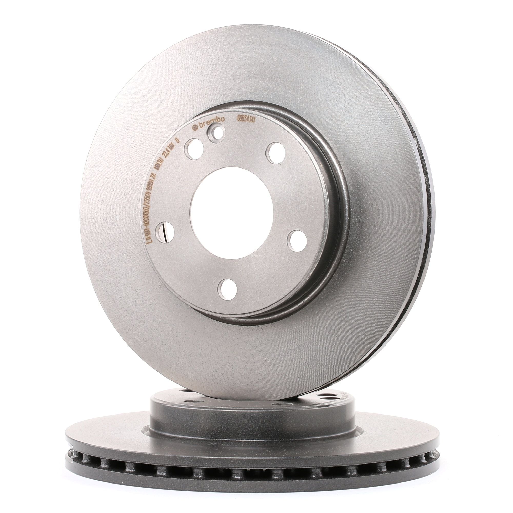 BREMBO Jarrulevyt MERCEDES-BENZ 09.B343.41 2464210012,2464211112,A2464210012 Jarrulevy A2464211112